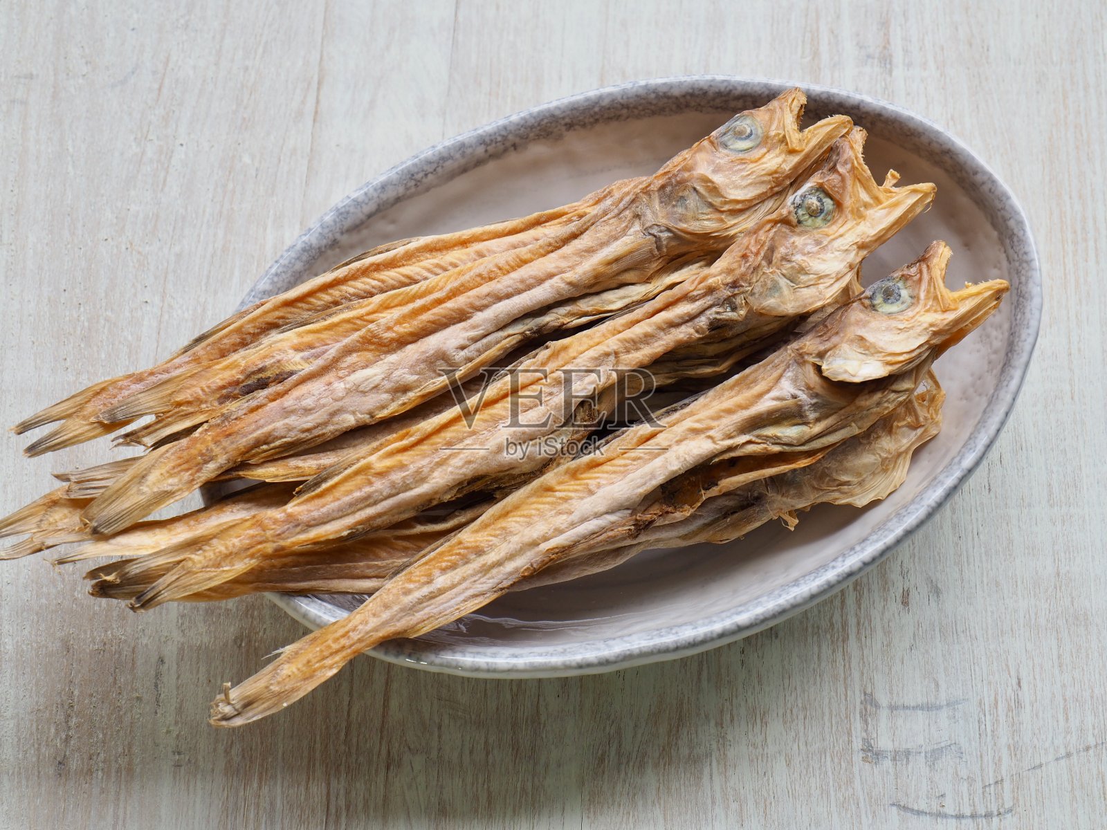 韩国干鱼，小鳕鱼，野加利照片摄影图片