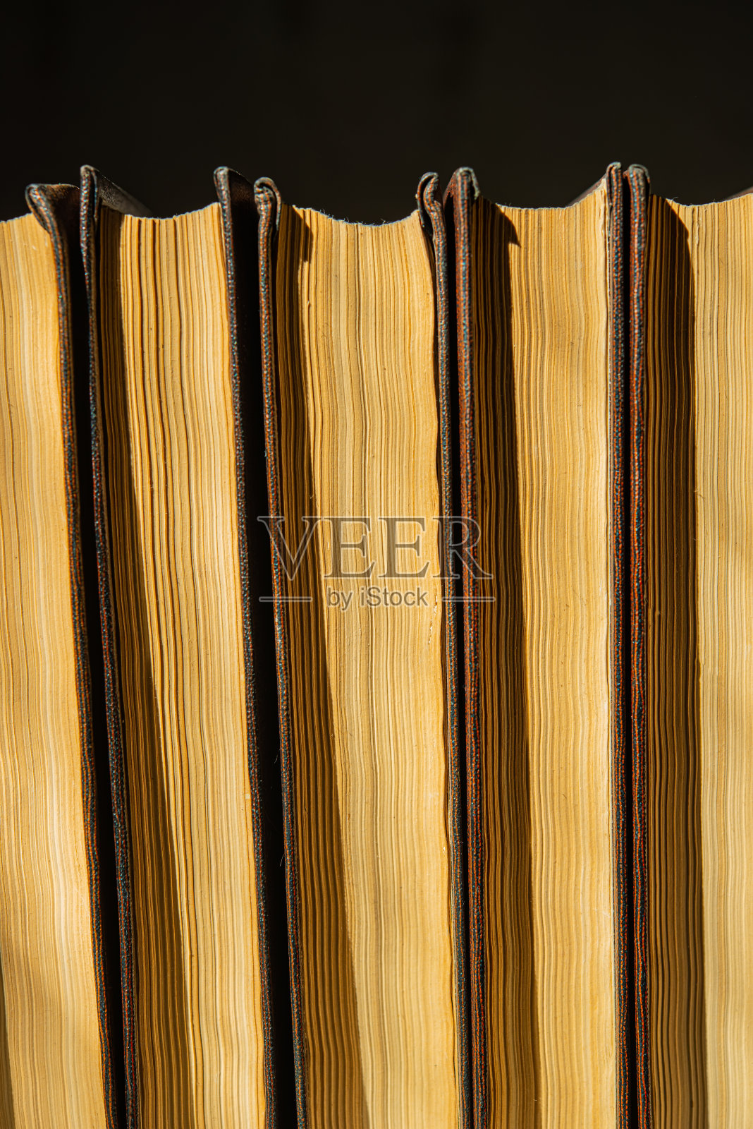 阅读旧书的背景。照片摄影图片