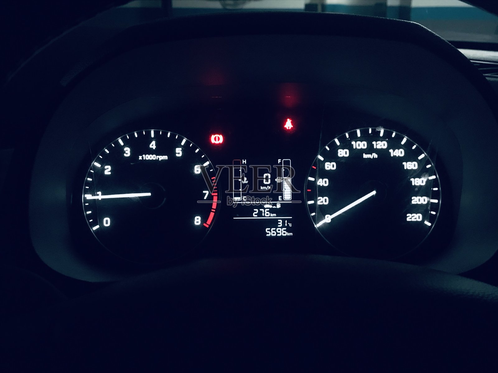 汽车速度表的照片摄影图片