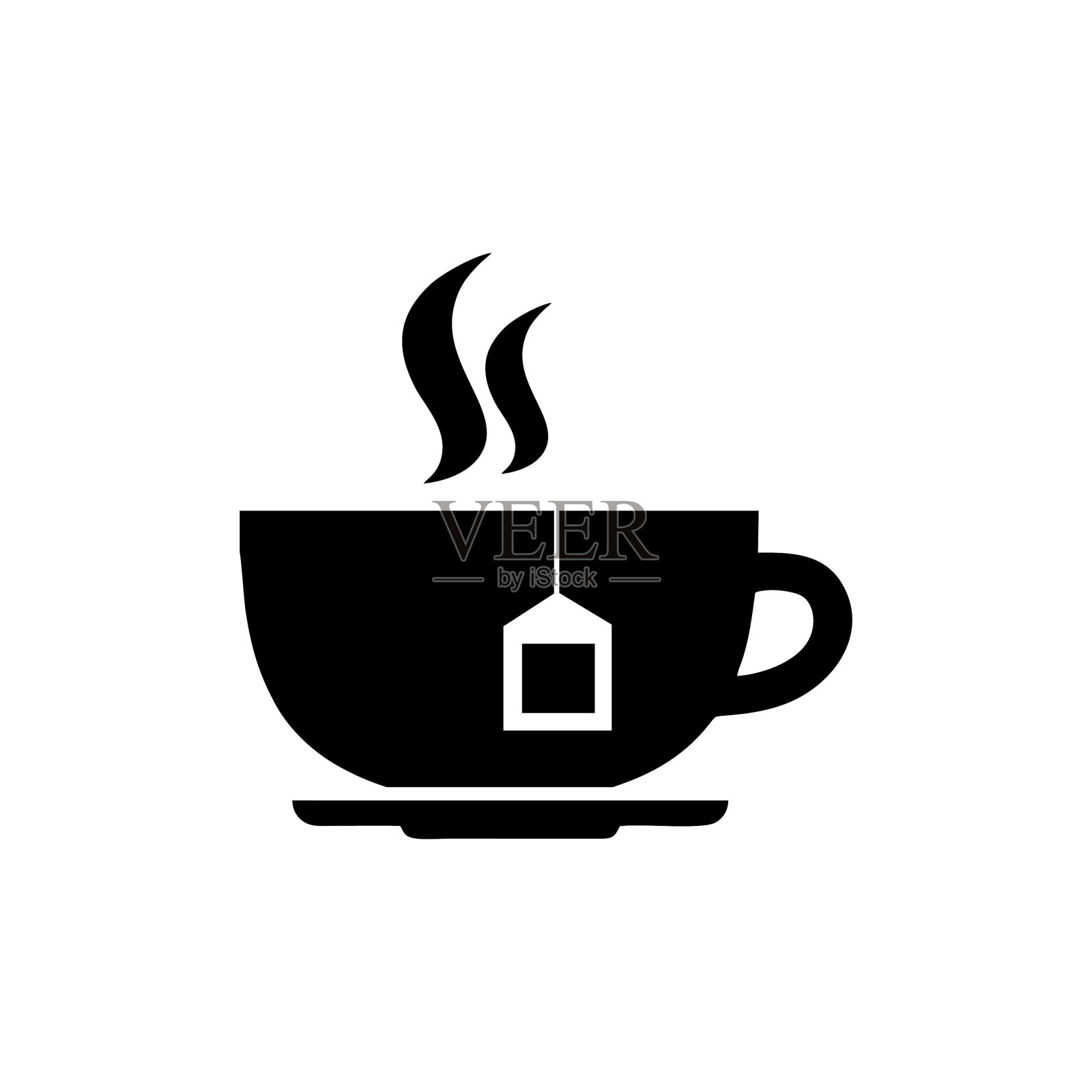 一杯热茶插画图片素材