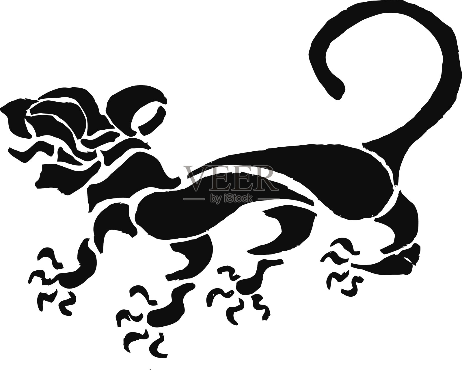 底格里斯部落插画图片素材