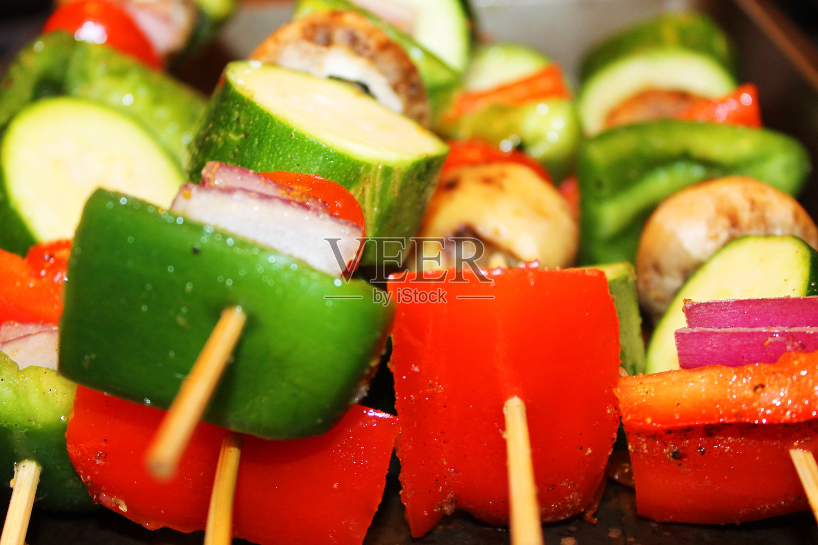 蔬菜串照片摄影图片