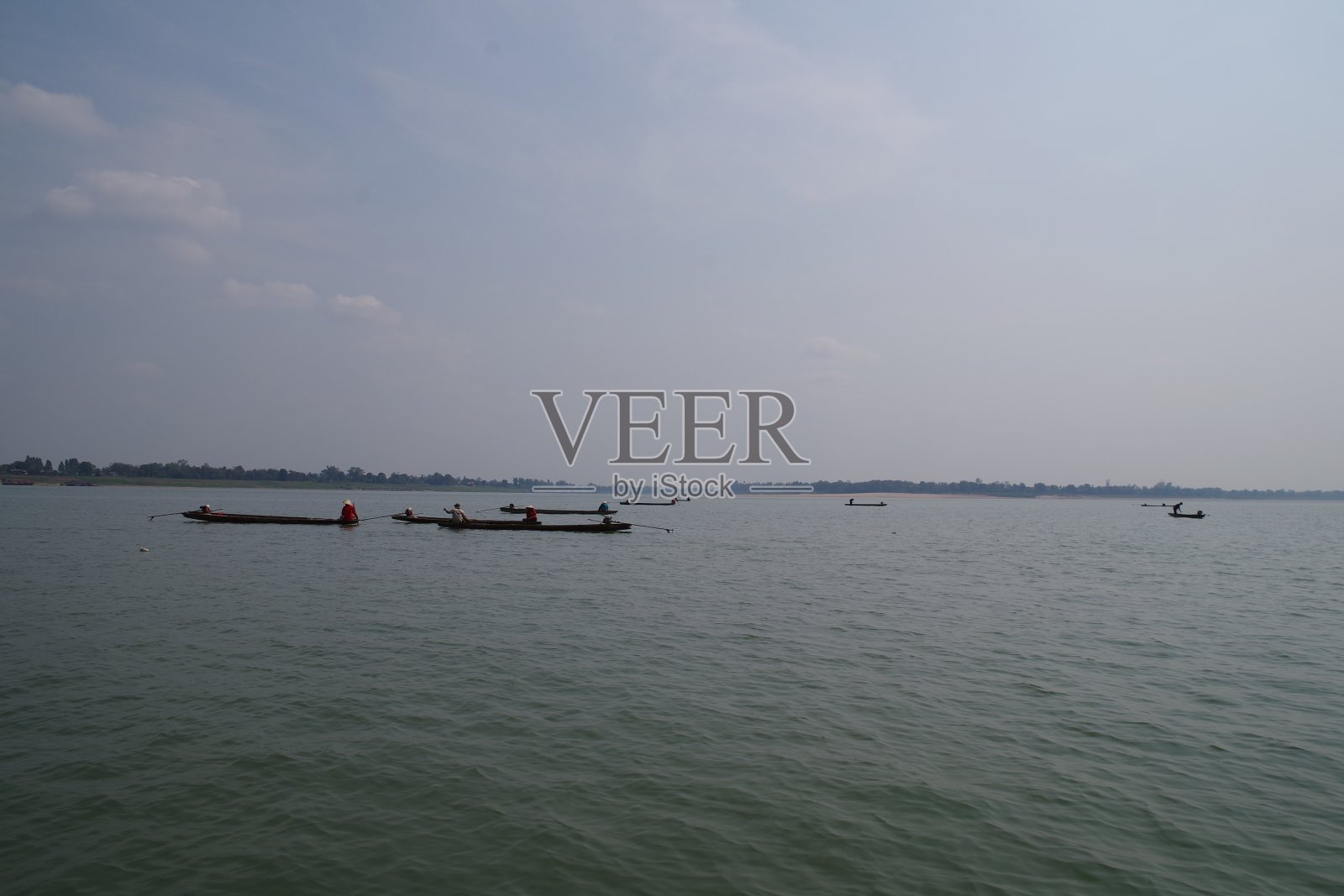 老挝的湄公河照片摄影图片