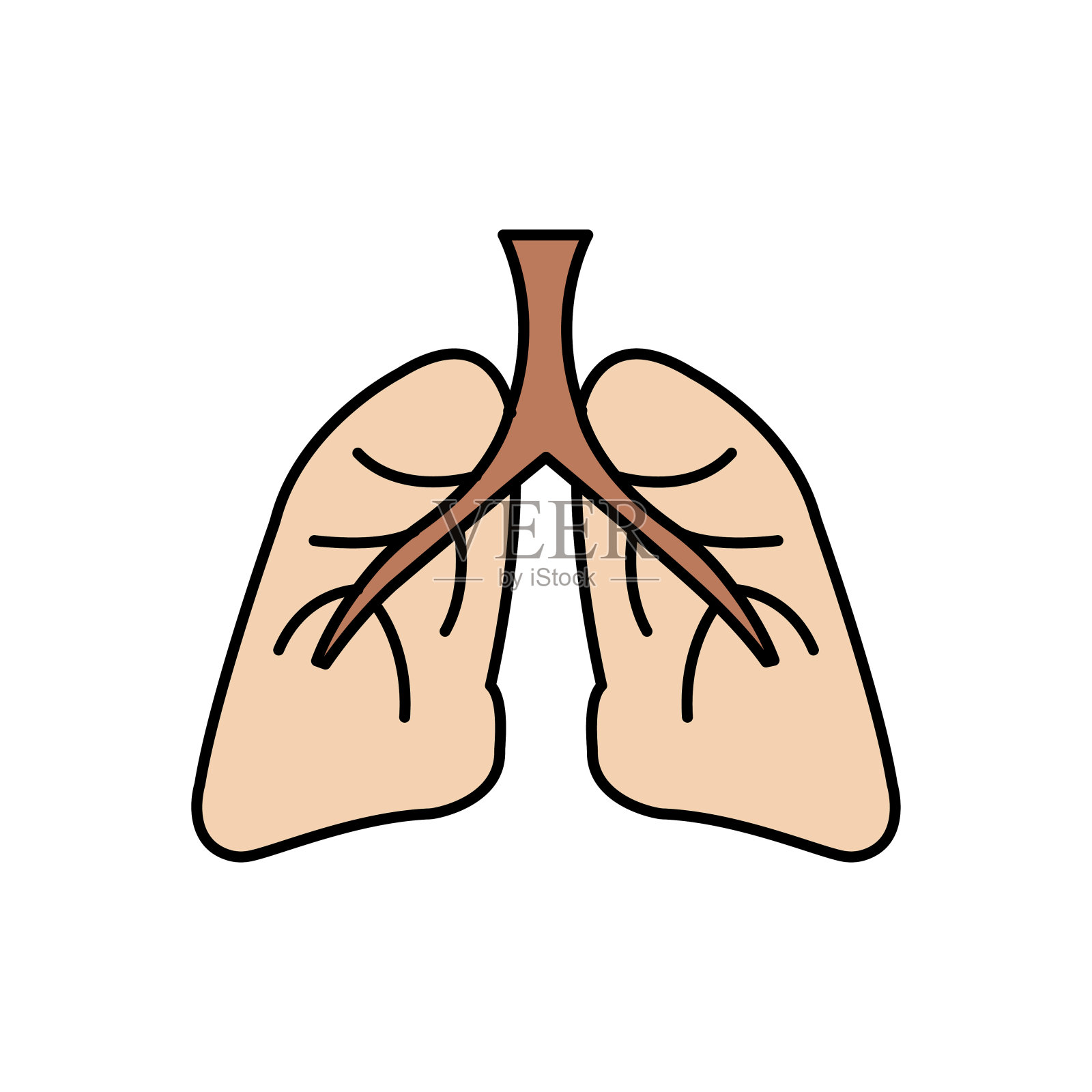 电晕插画图片素材