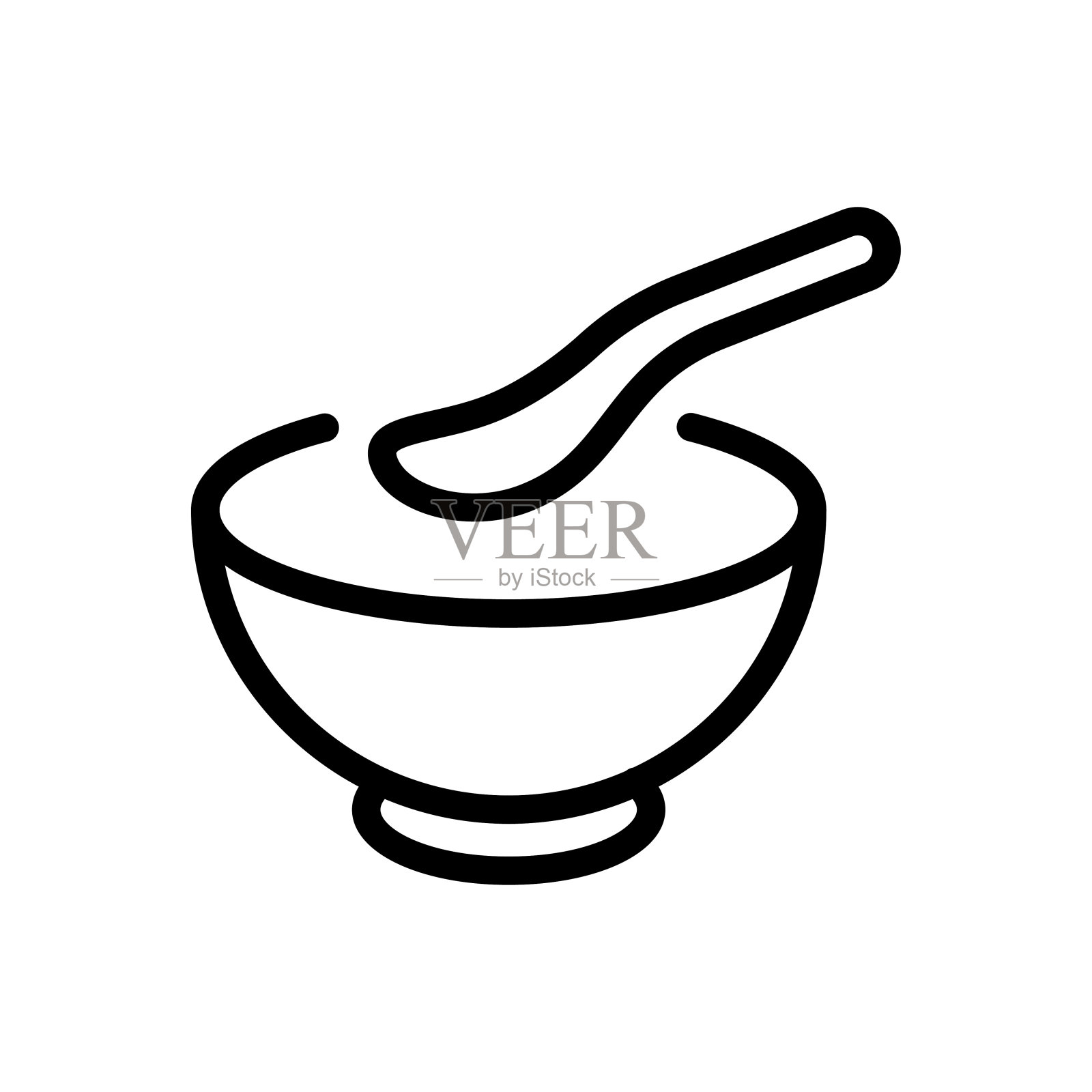 碗插画图片素材