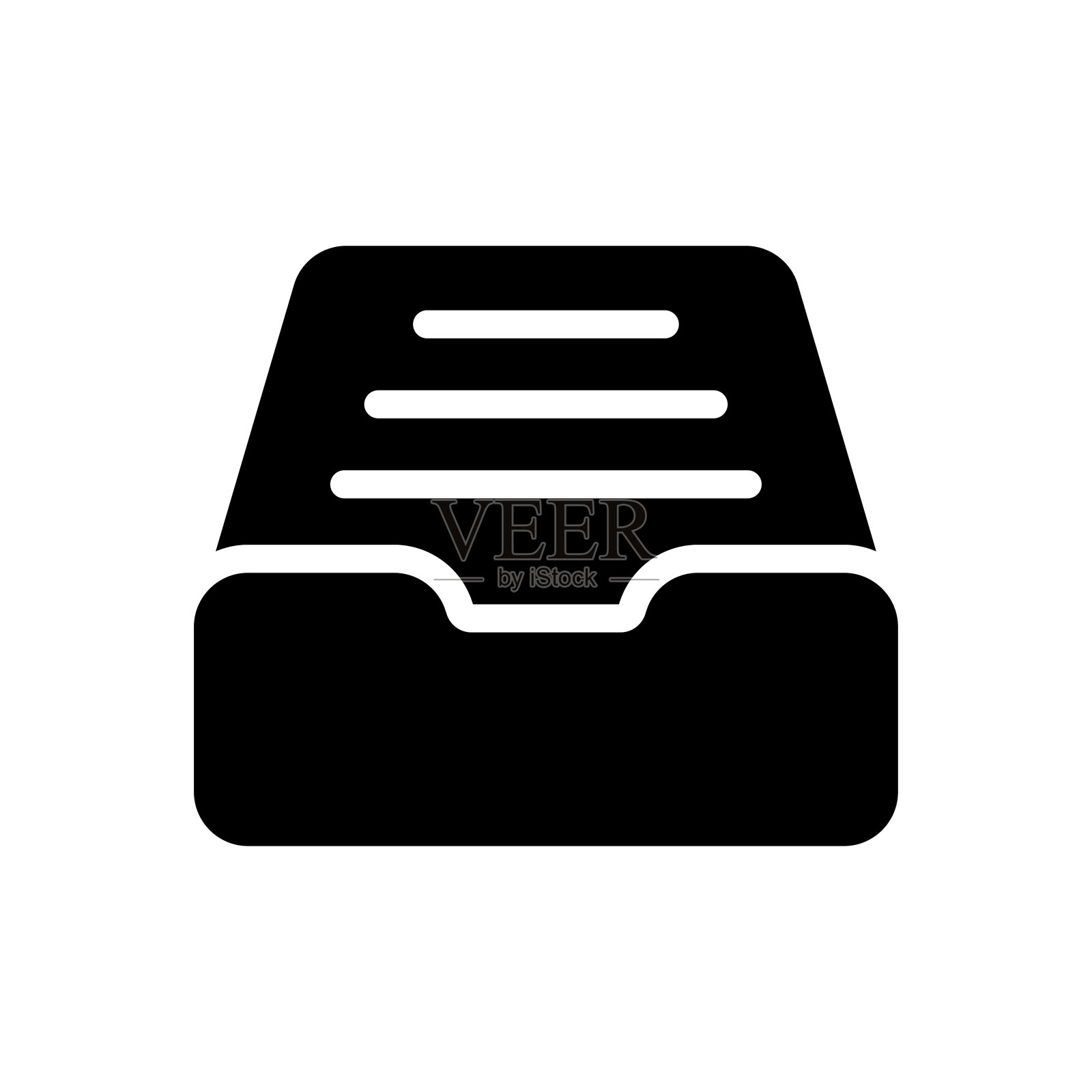 内阁插画图片素材