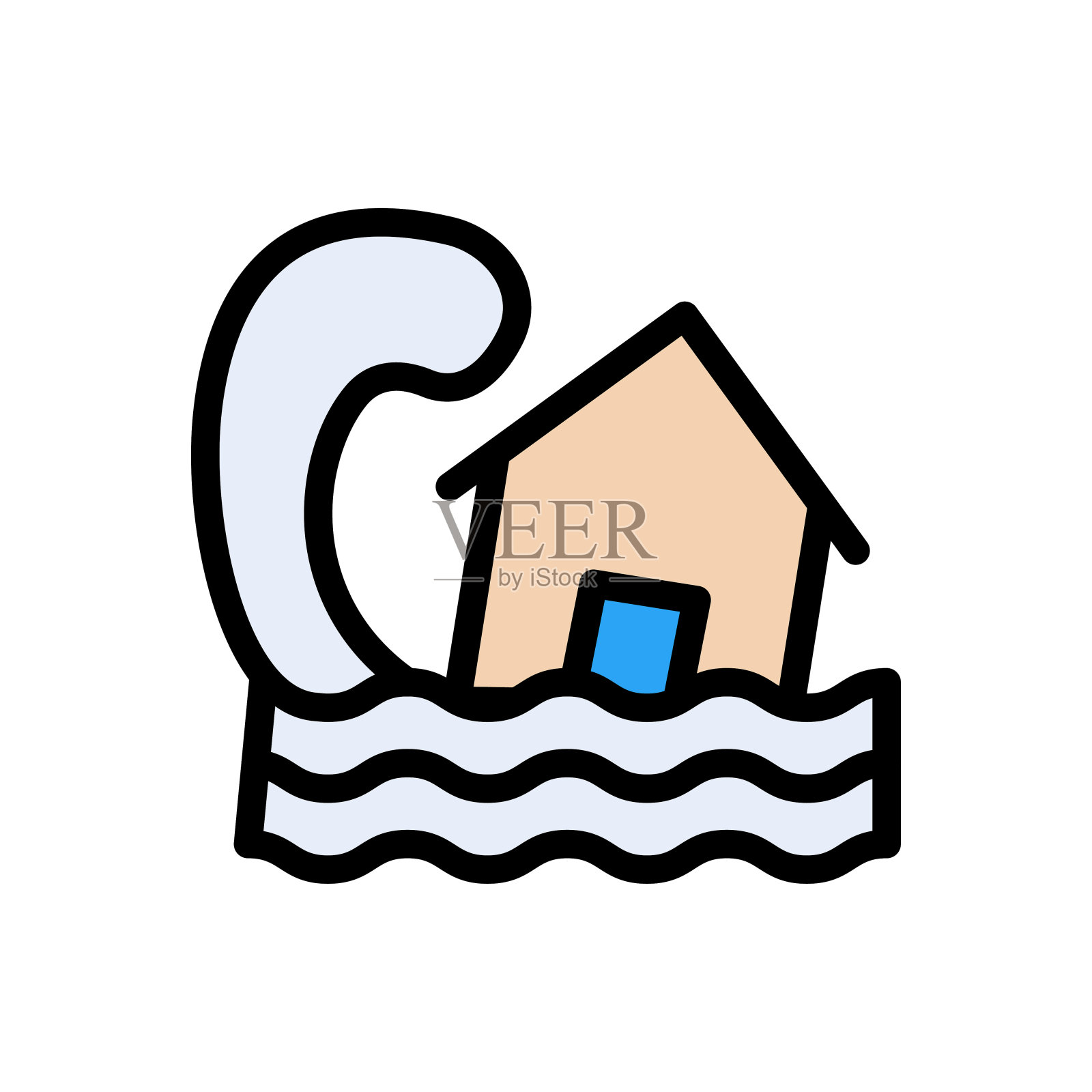 房子插画图片素材