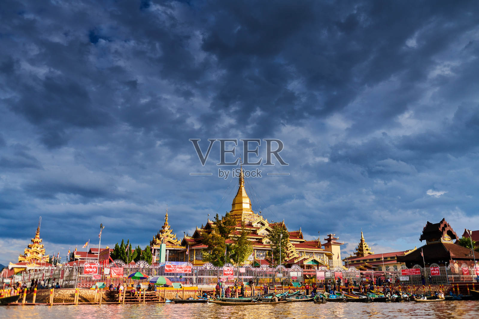 茵莱湖,缅甸照片摄影图片