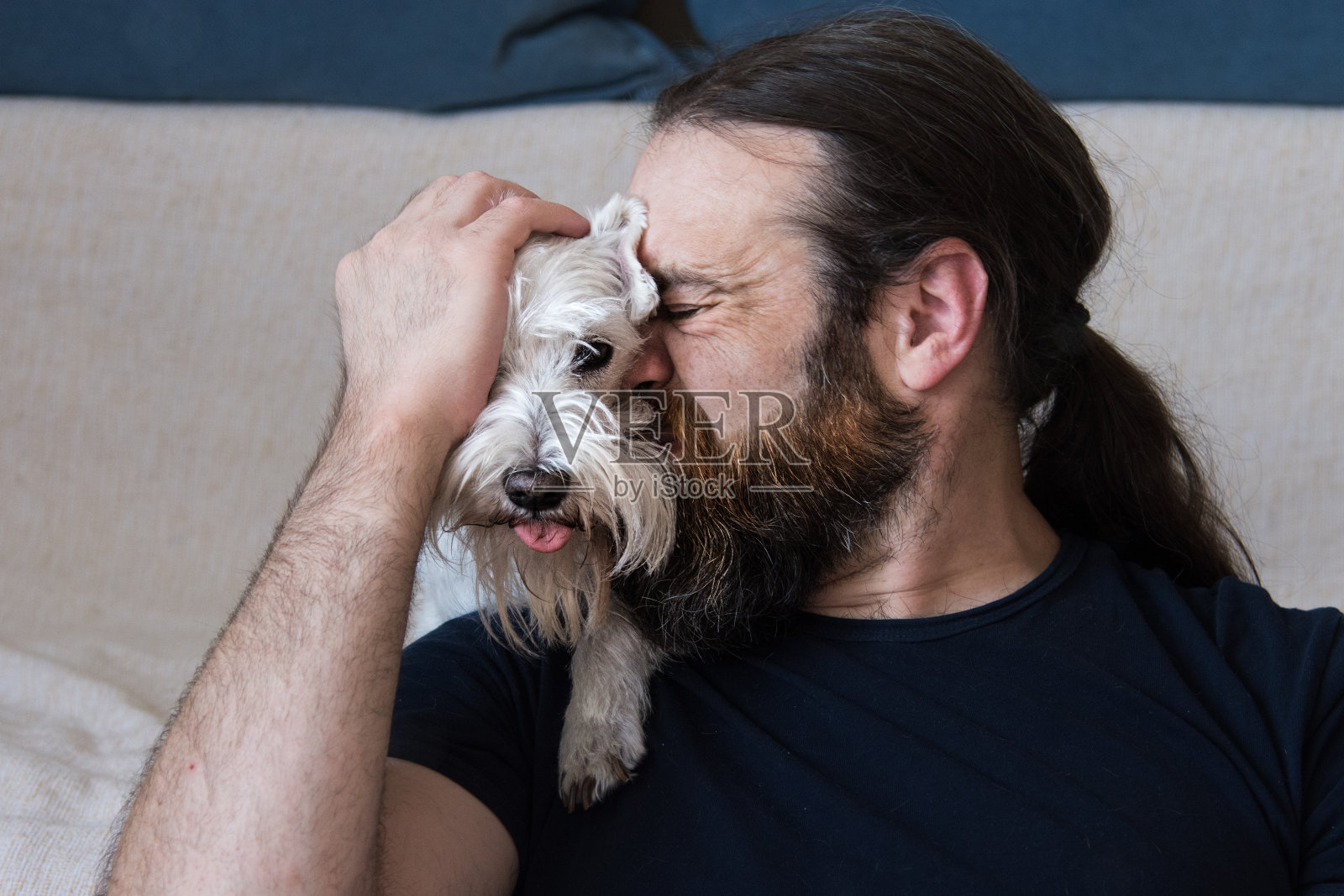 爱狗人士照片摄影图片