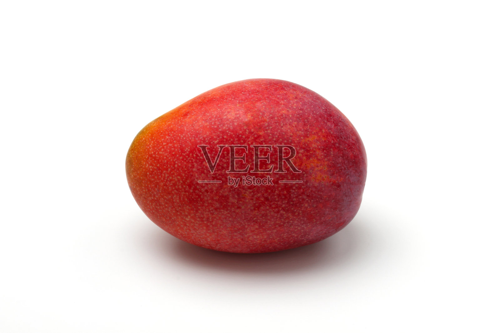 白色背景上的芒果照片摄影图片