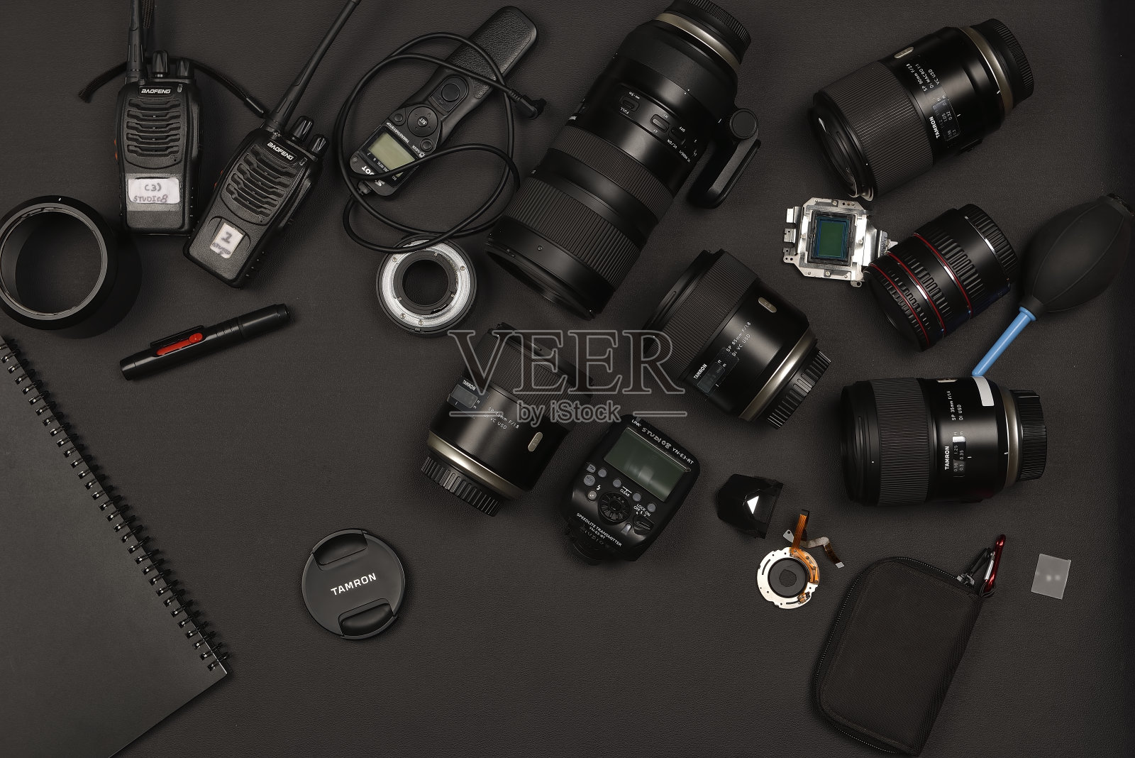 摄影器材拼贴照片摄影图片