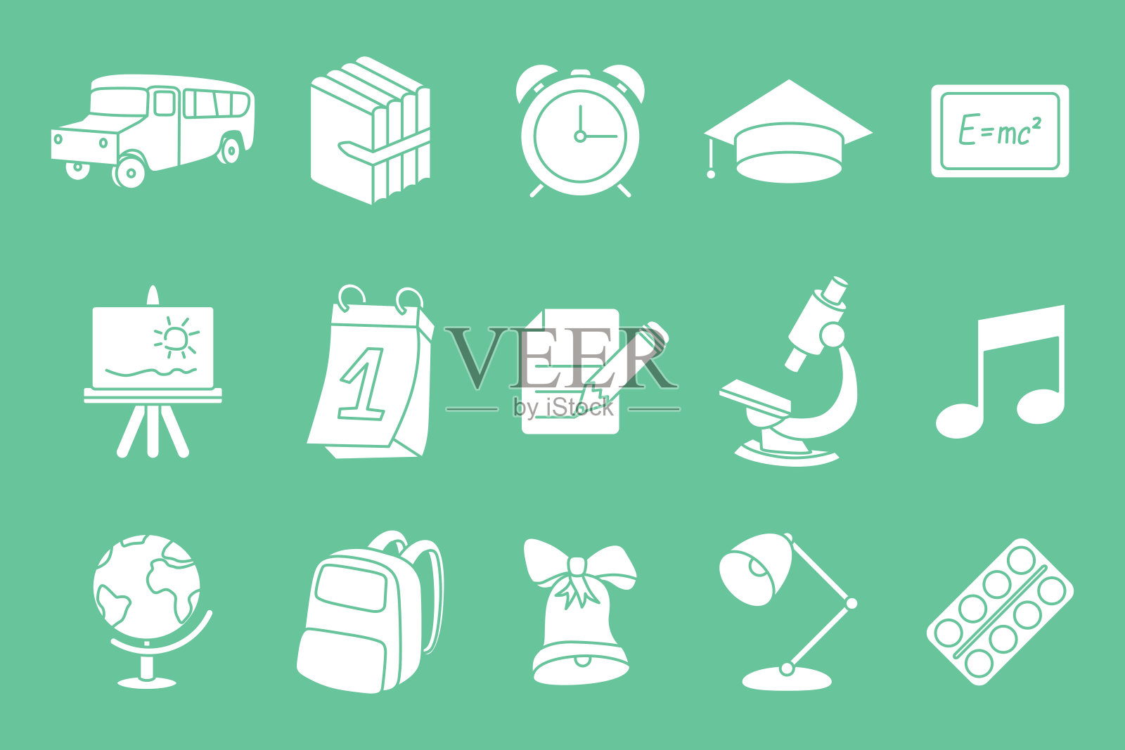 学校图标设置02-04图标素材