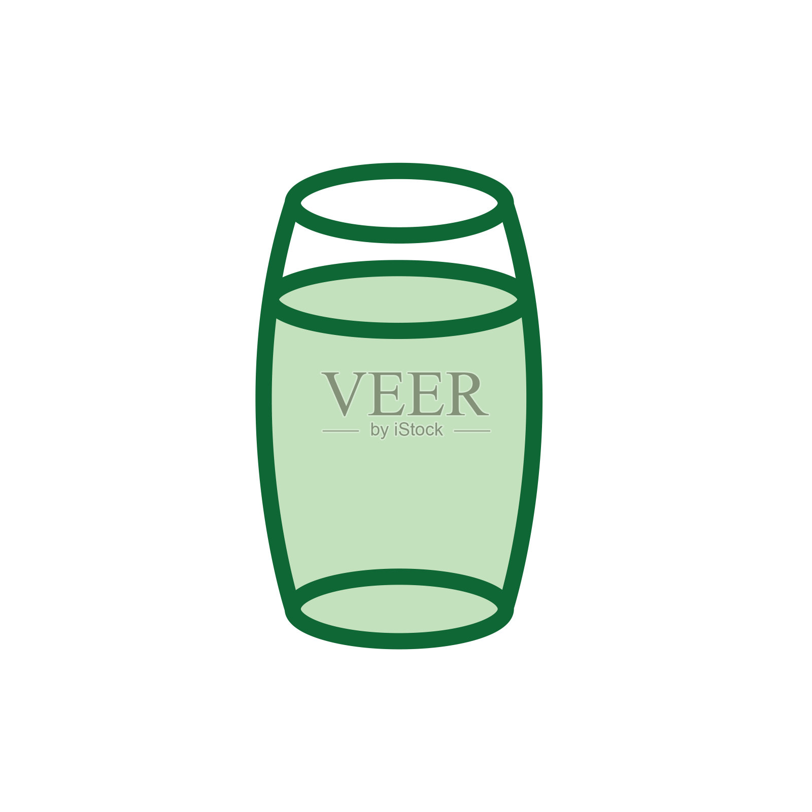 玻璃水的图标设计元素图片