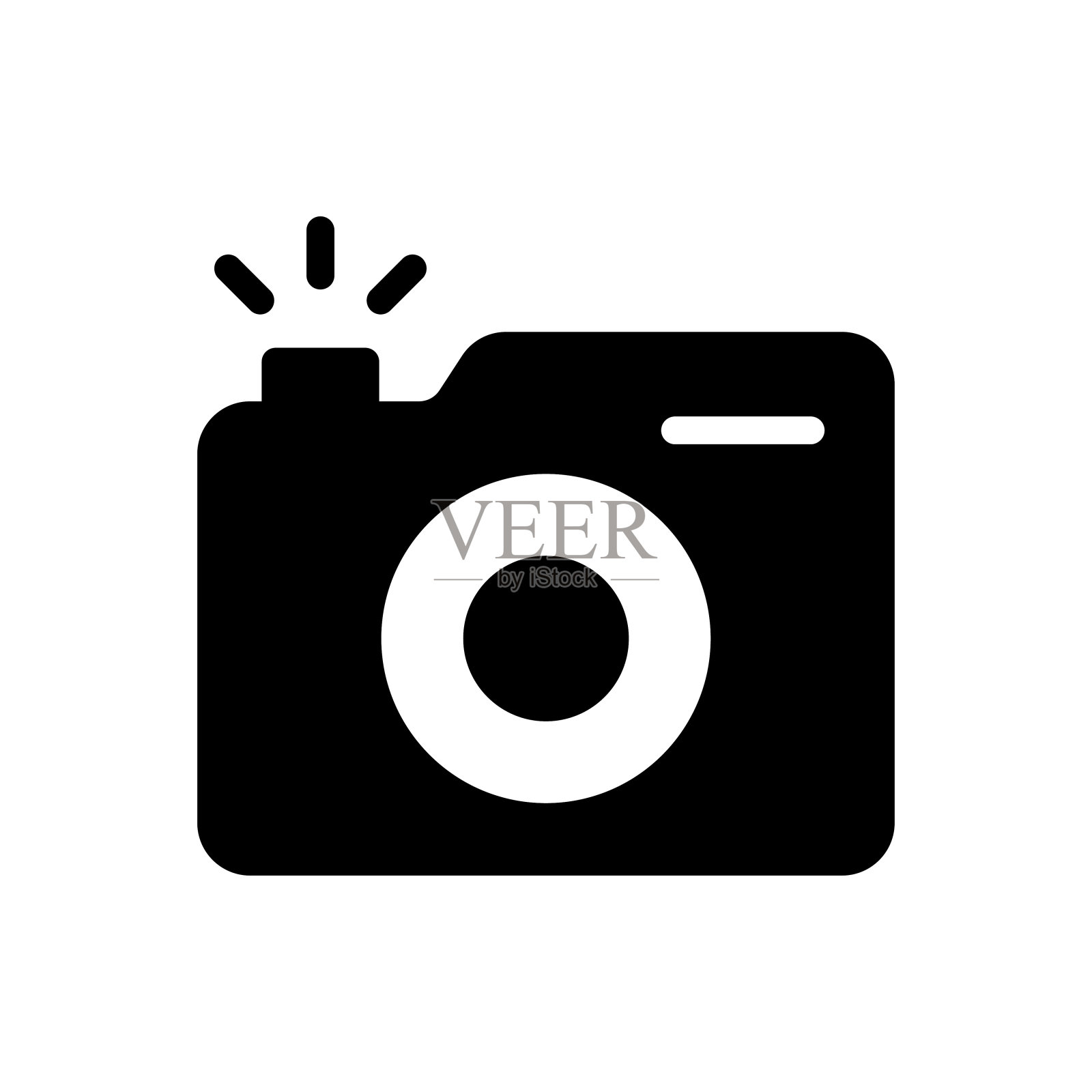 数码单反相机设计元素图片