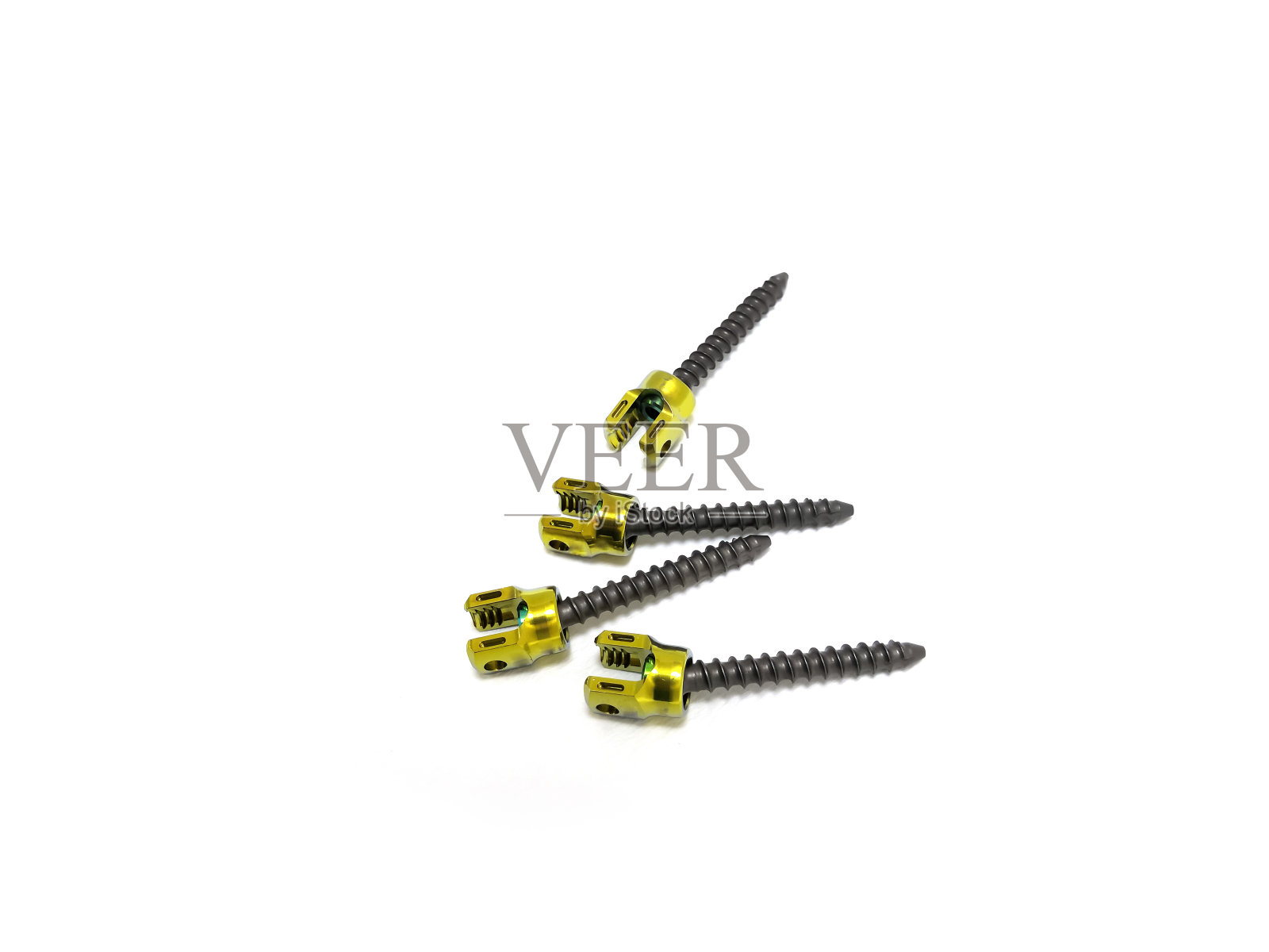 多轴椎弓根螺钉照片摄影图片