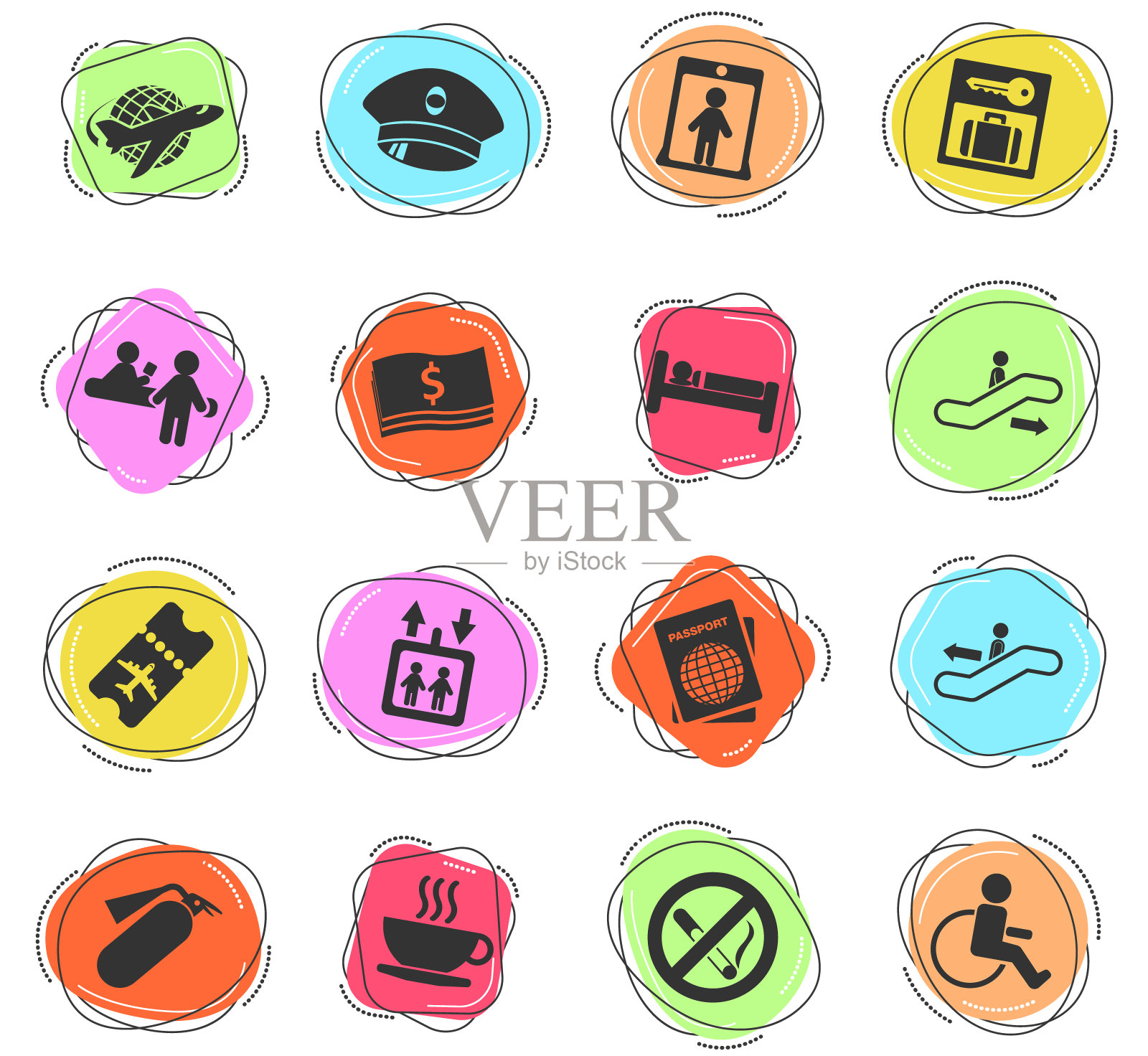 机场图标设置图标素材