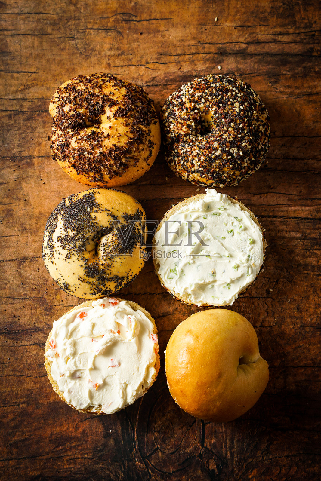 百吉饼照片摄影图片