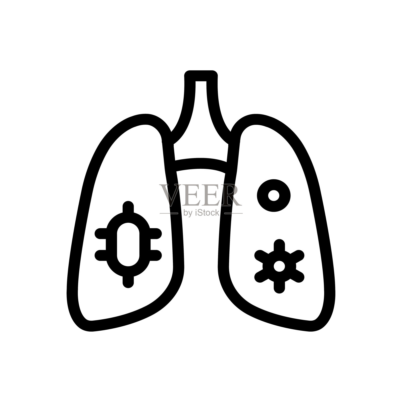 感染插画图片素材