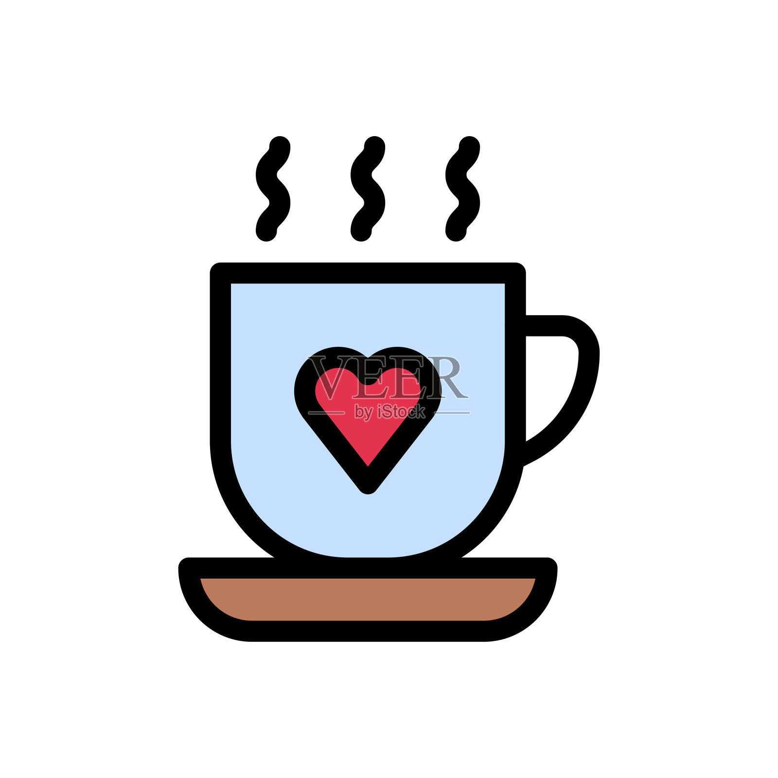 爱插画图片素材