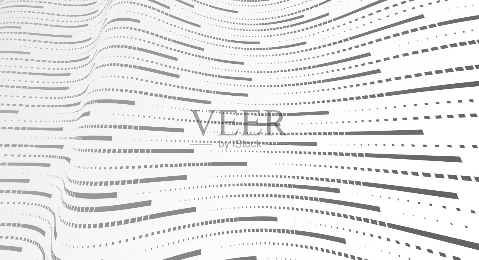 技术矢量抽象背景与线大数据流，三维抽象纳米技术与科学，电子与数字风格，线网维度透视。插画图片素材