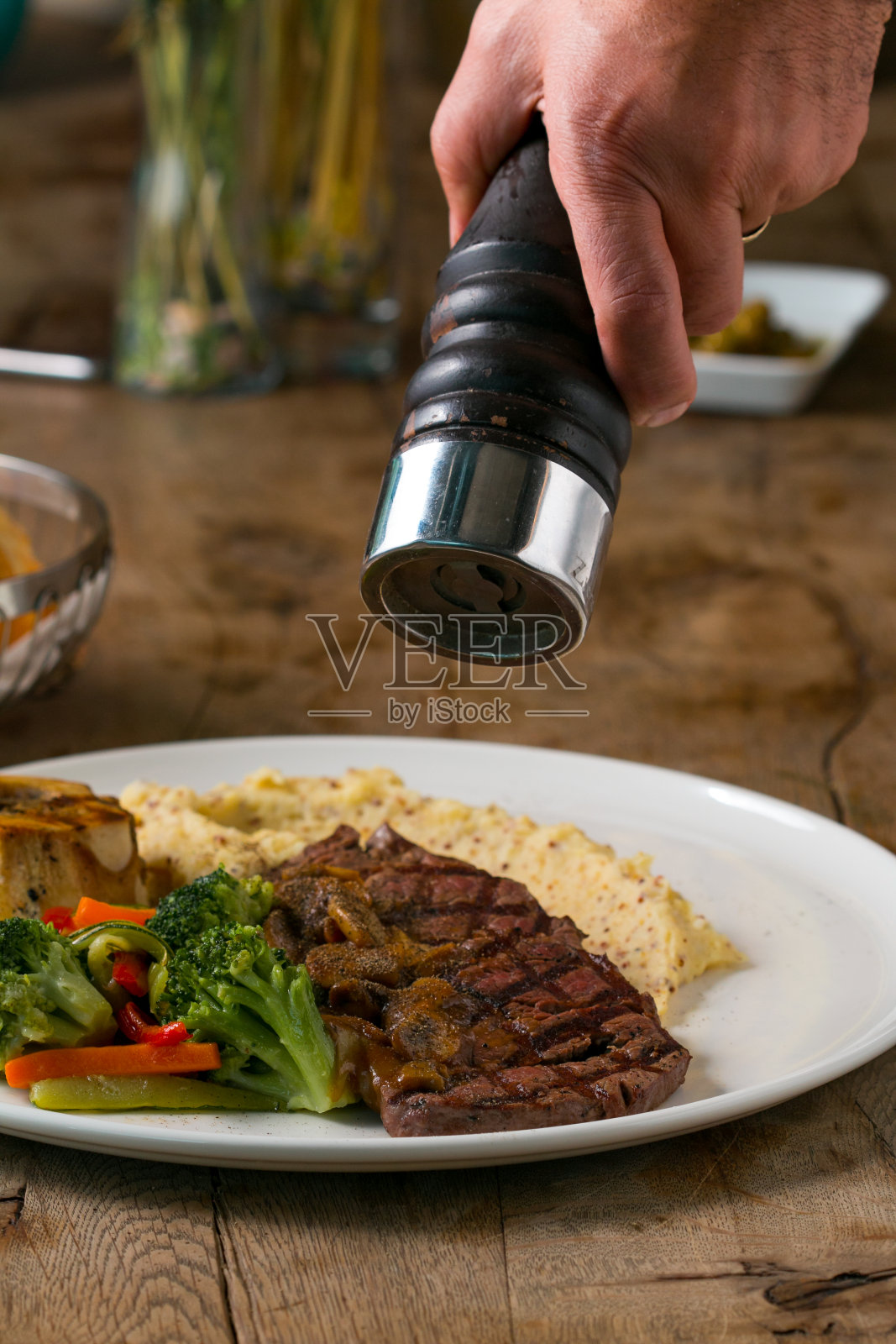 里脊演讲照片摄影图片