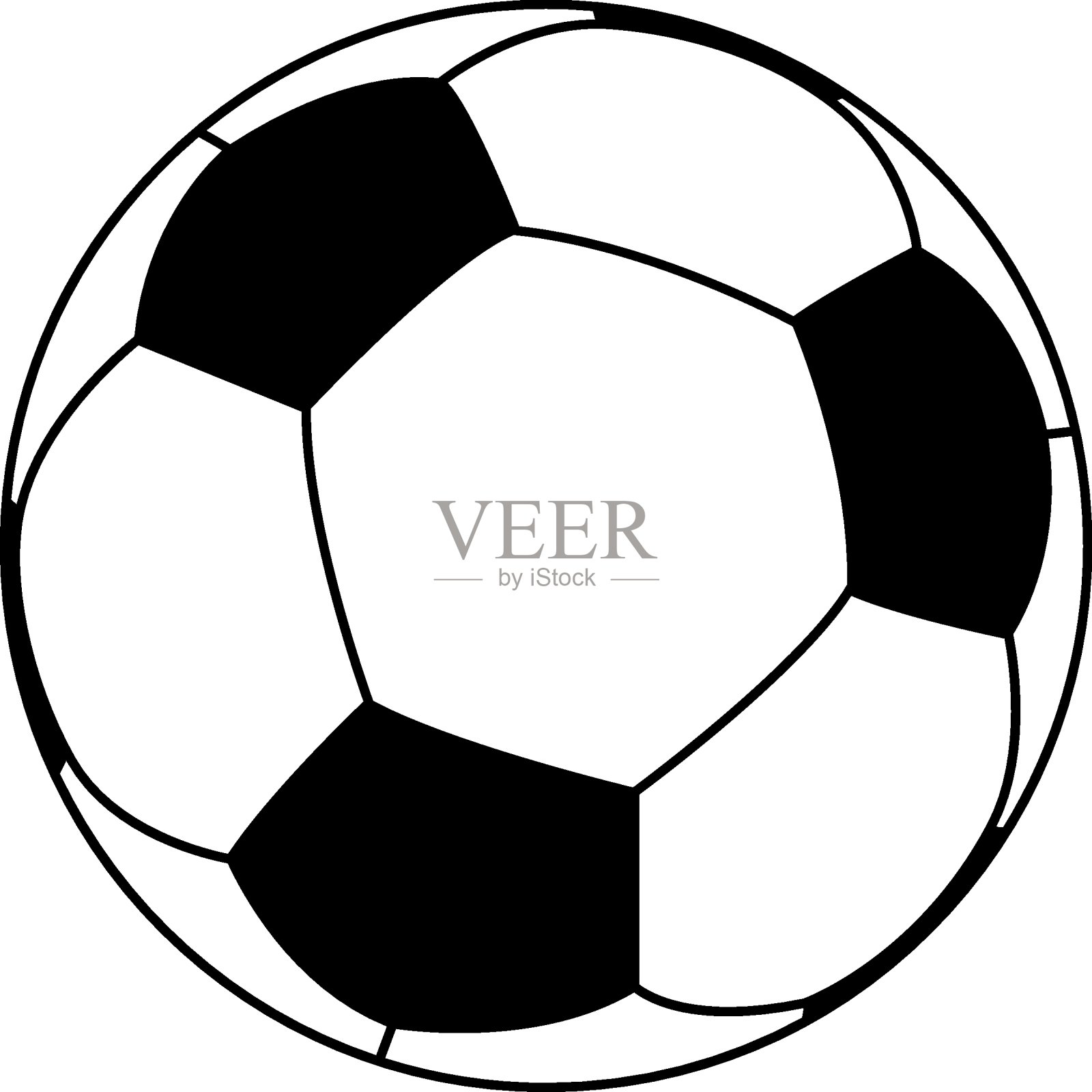 足球插画图片素材