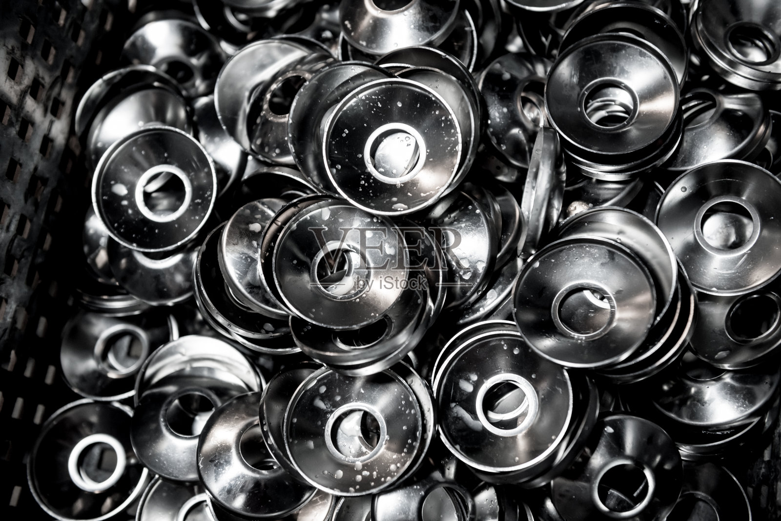 摘要金属管道建设的工业背景。照片摄影图片