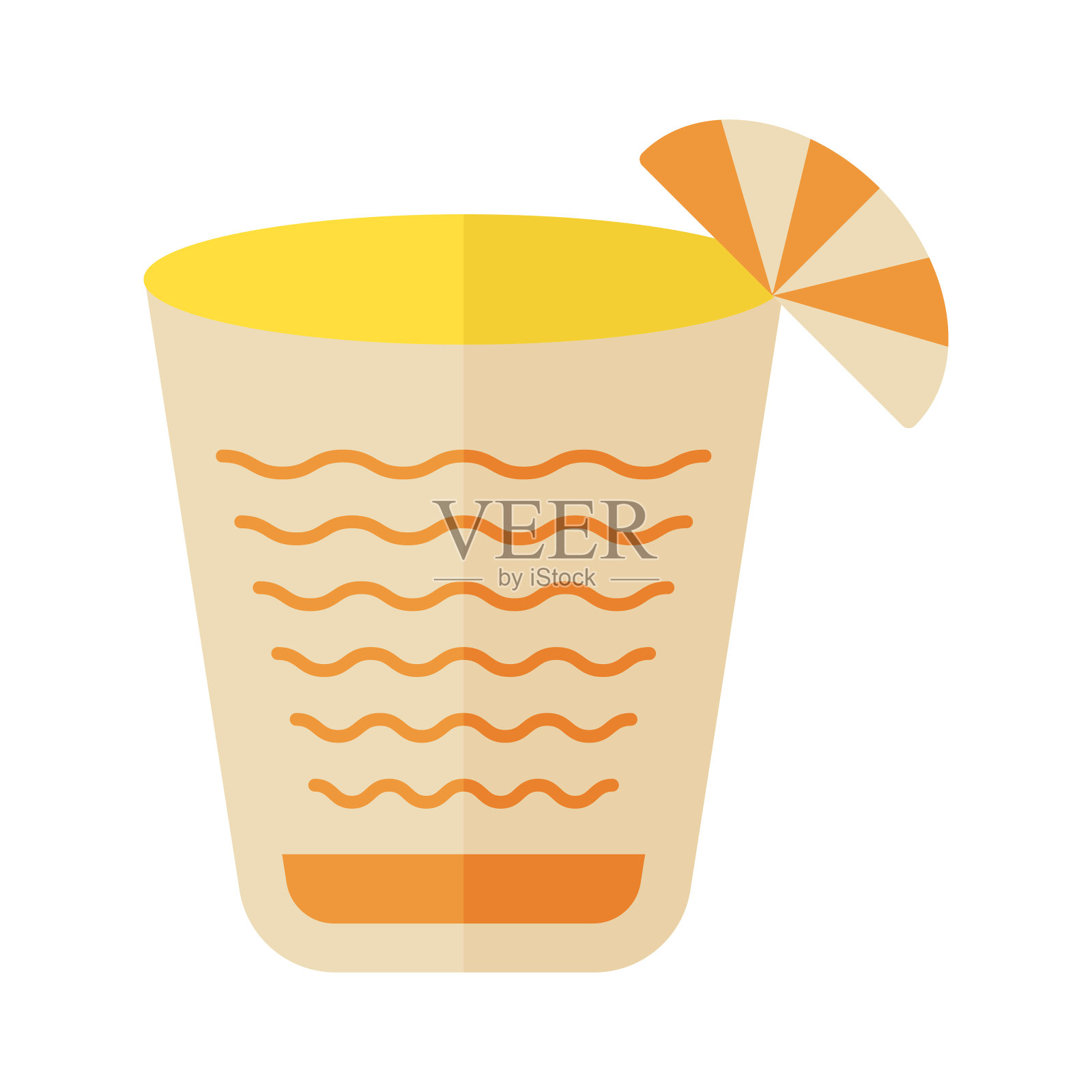 果汁，饮料，饮料，图标矢量设计插画图片素材