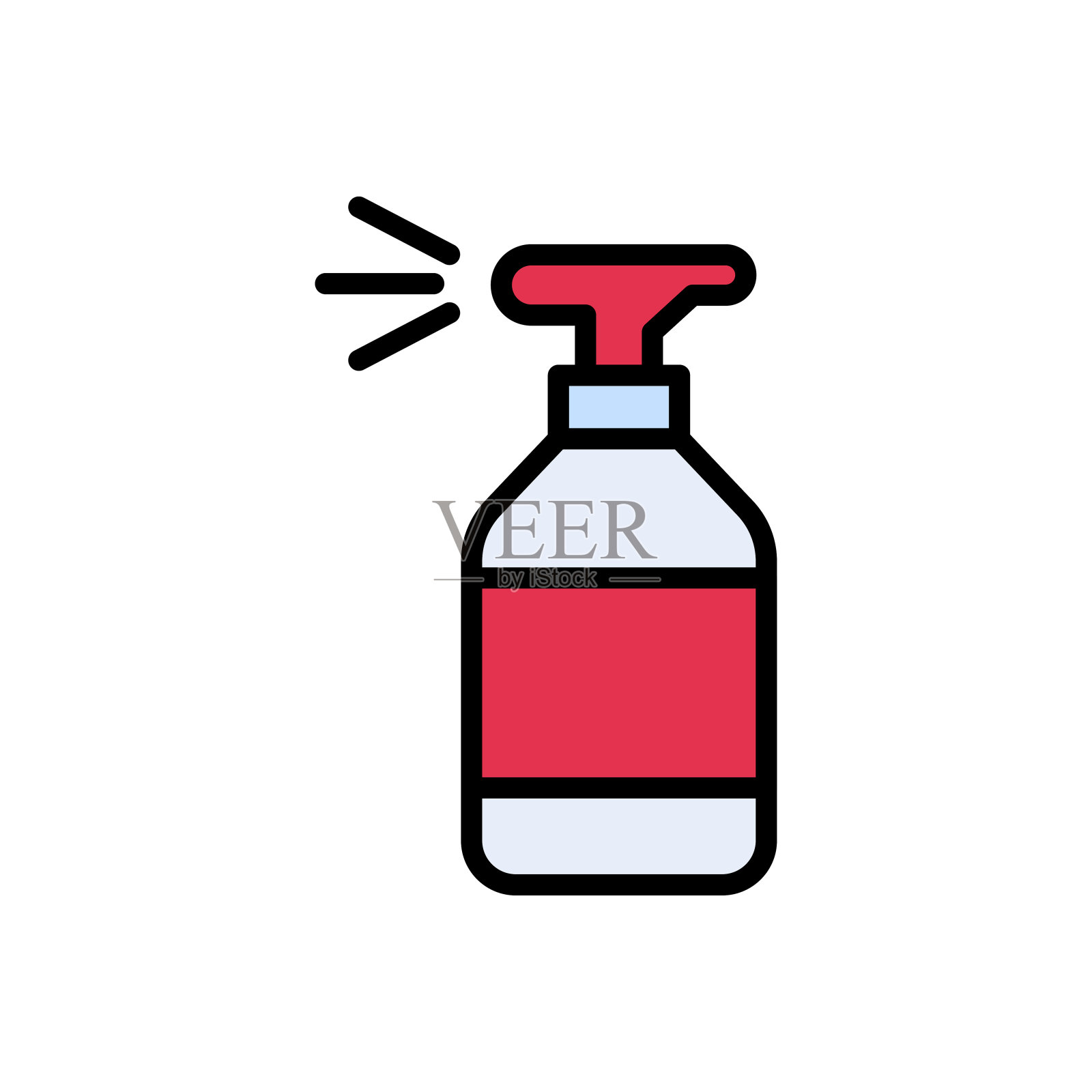 肥皂插画图片素材