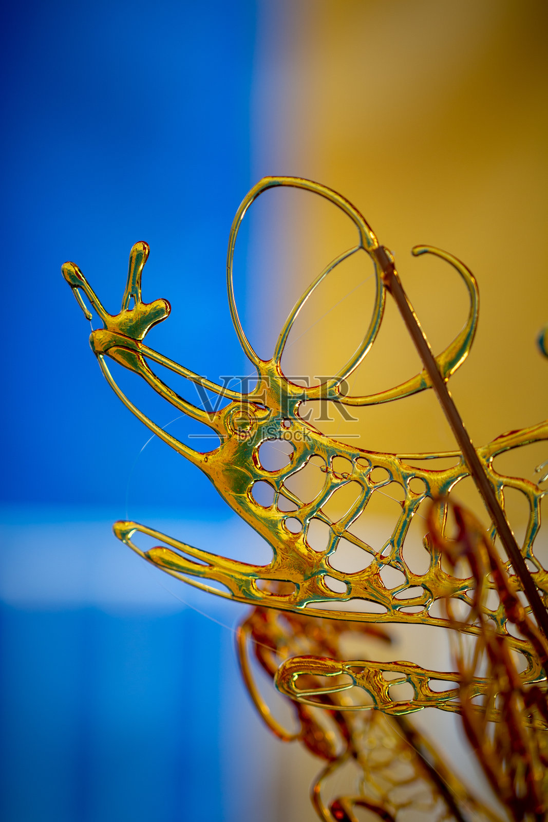 糖小雕像照片摄影图片