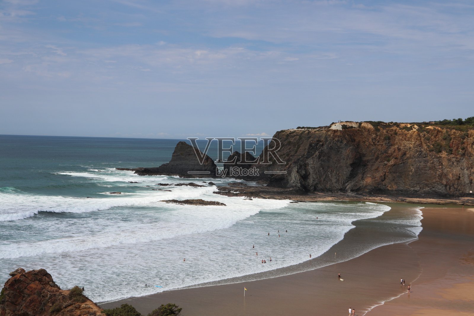 海滩的Odecceixe照片摄影图片