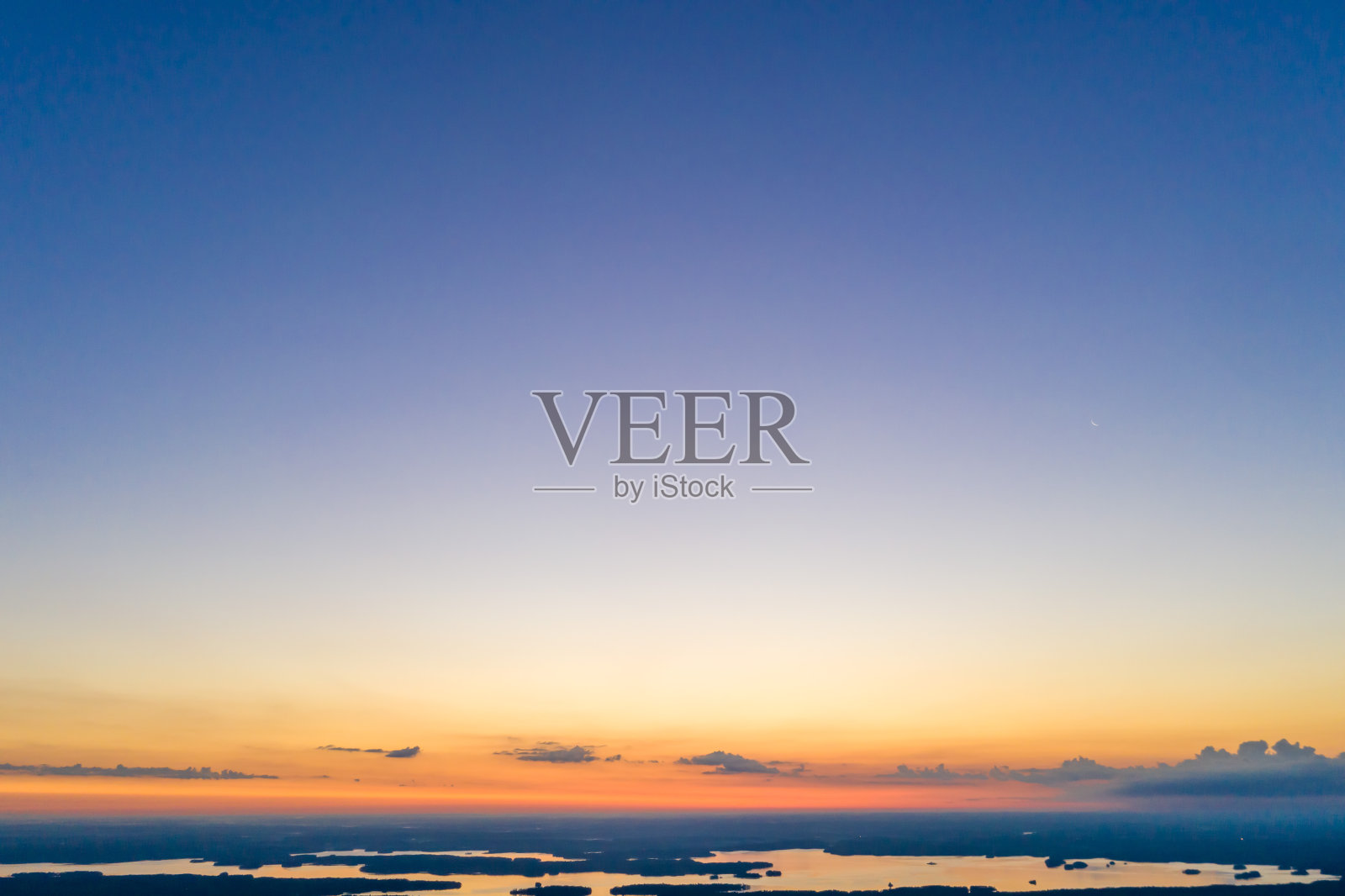 Muskoka Torrance Barrens暗天保护区和高地池塘，Gravenhurst，加拿大照片摄影图片