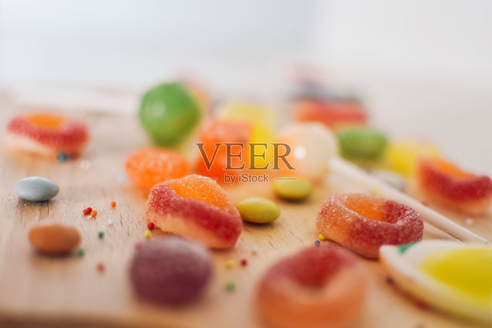 圆润的小熊橡皮糖照片摄影图片