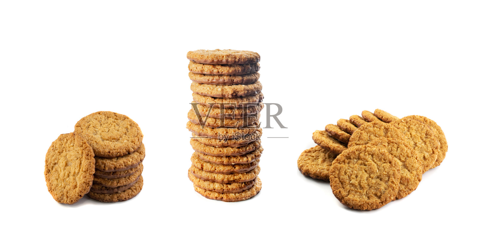 薄燕麦饼干巧克力健康谷物饼干照片摄影图片