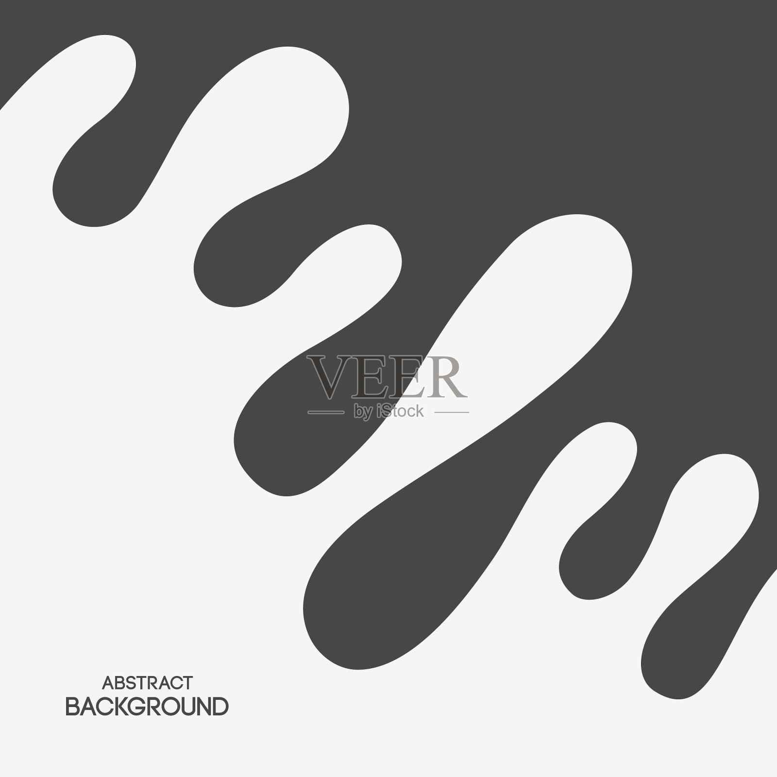 抽象液体使背景平滑插画图片素材