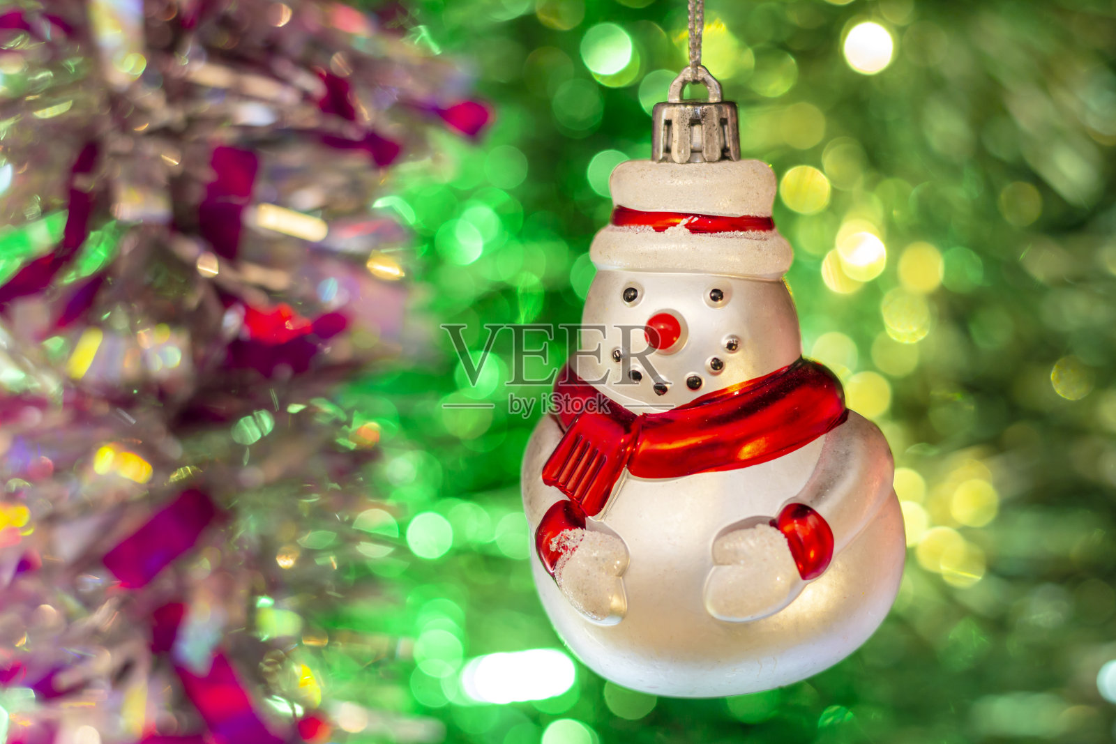 苏联新年玩具(雪人)照片摄影图片