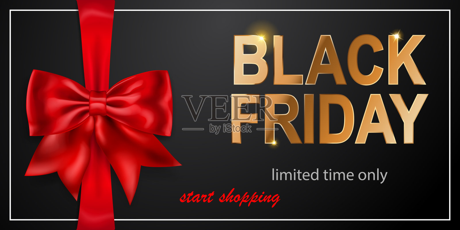 黑色星期五促销标语插画图片素材