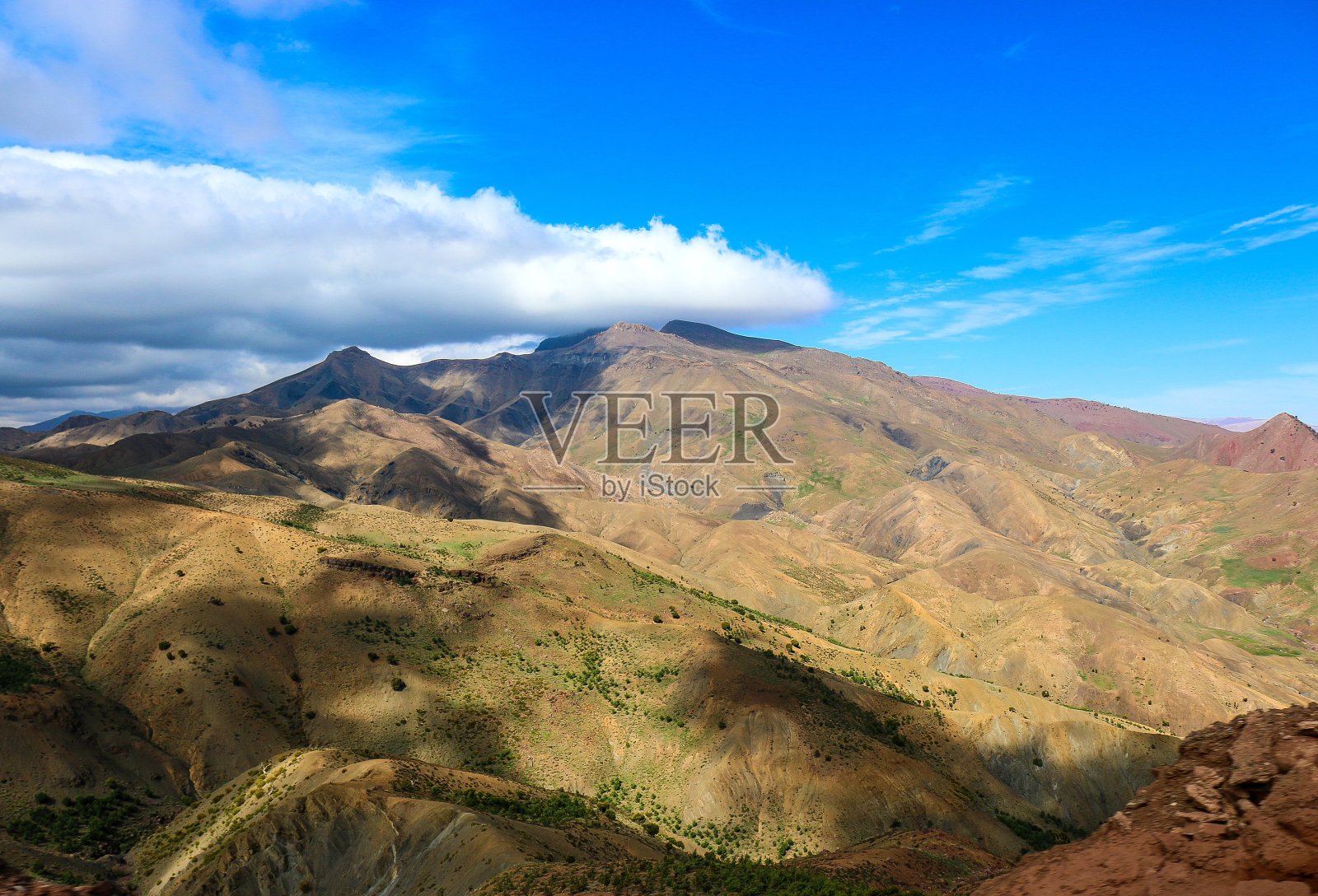 摩洛哥阿特拉斯山脉的日常生活照片摄影图片
