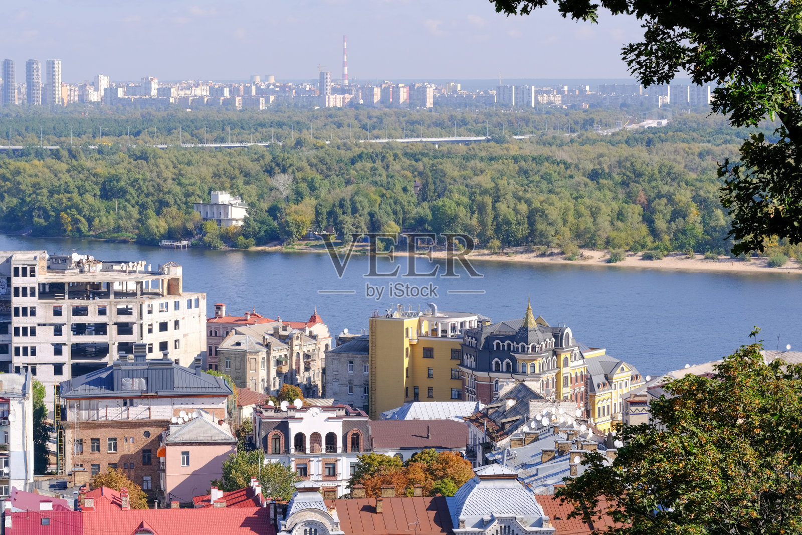 第聂伯河的景色照片摄影图片