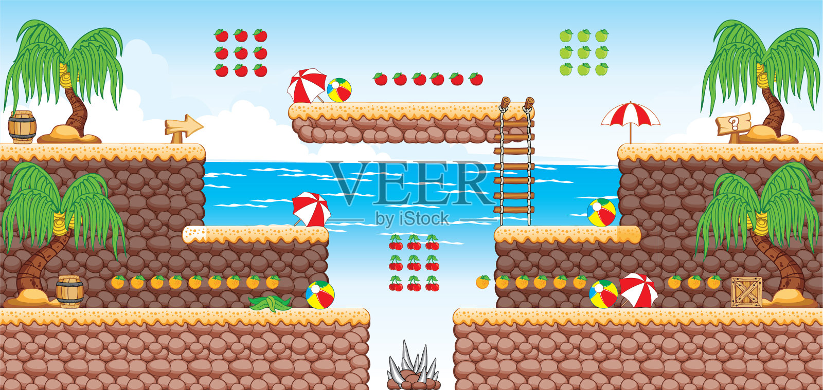 瓷砖设置平台的游戏9图标素材