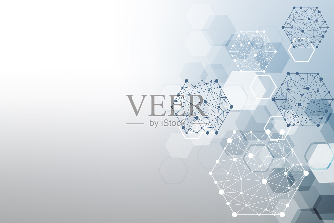 现代未来科学背景插画图片素材