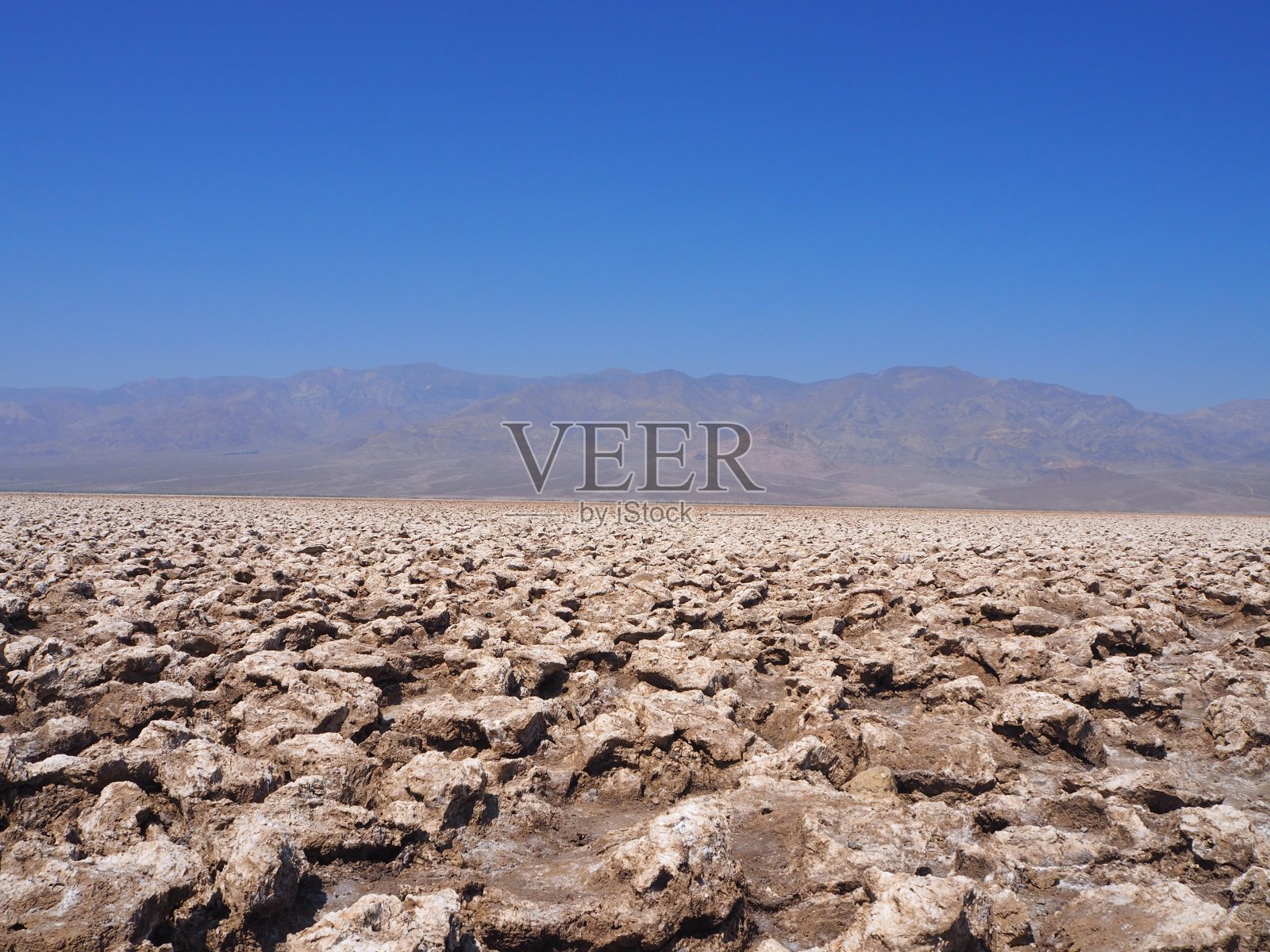 死亡谷-魔鬼的高尔夫球场，加利福尼亚，美国照片摄影图片