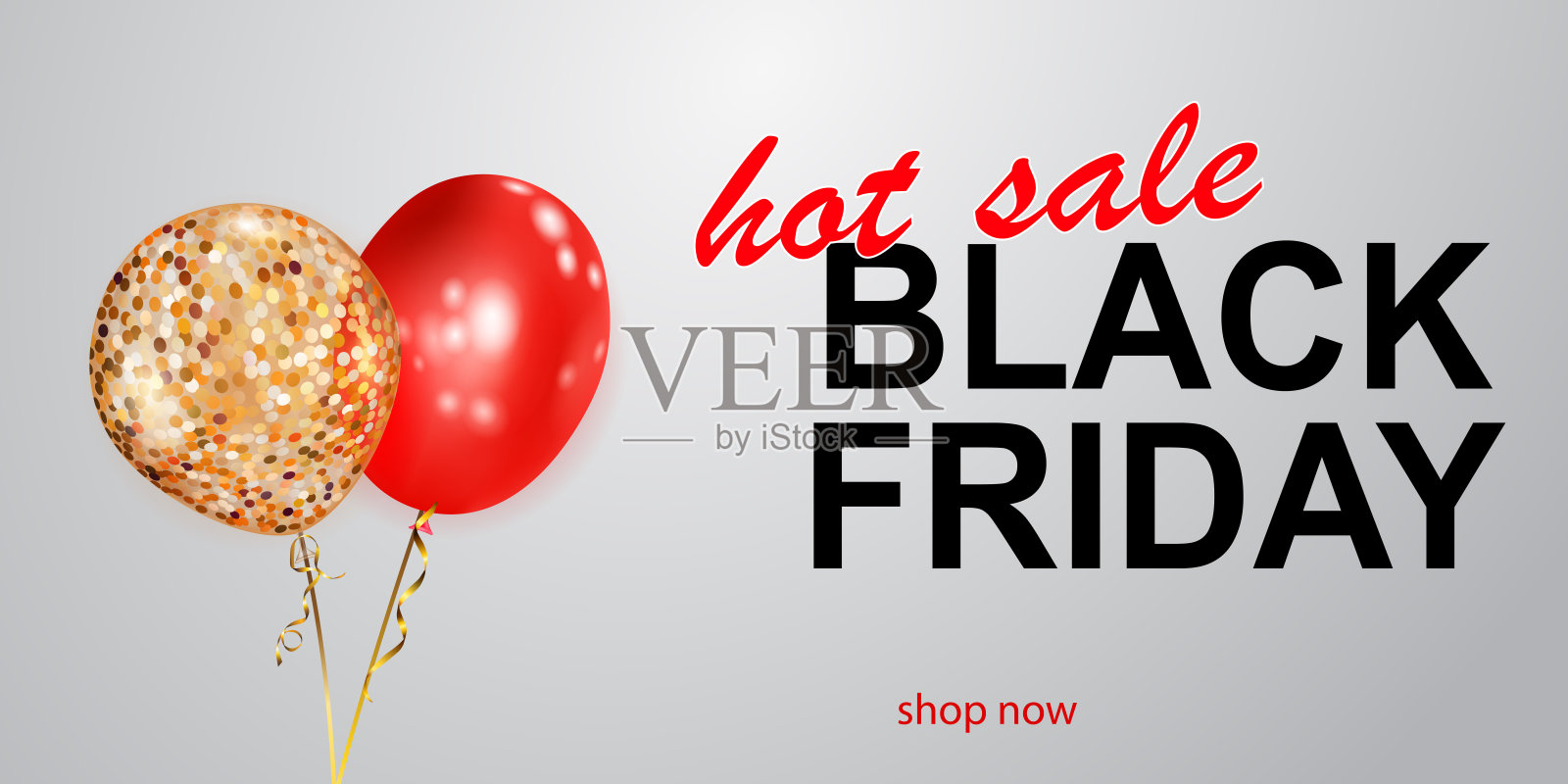 黑色星期五促销标语插画图片素材