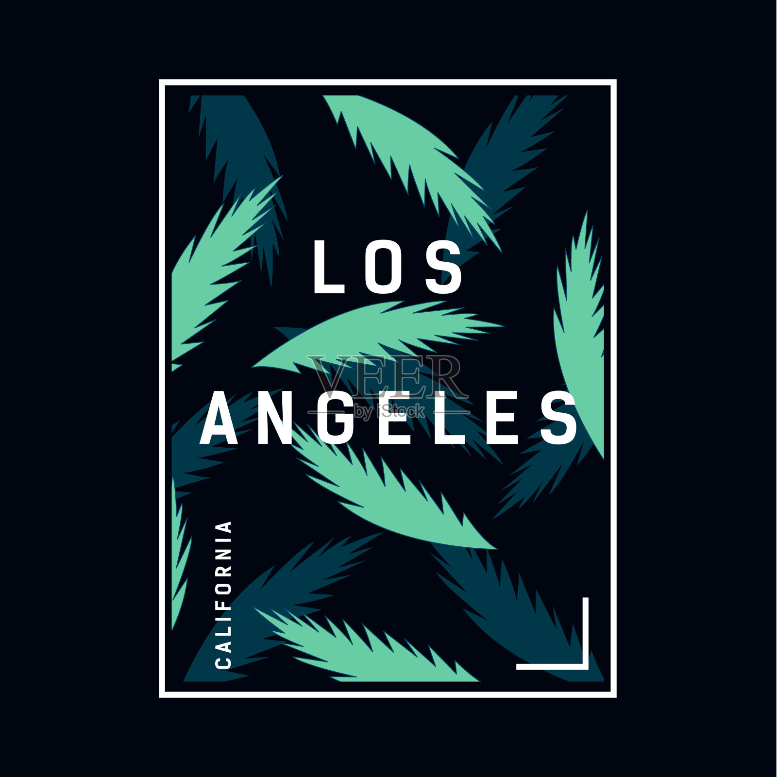 加州背景-股票矢量插图插画图片素材