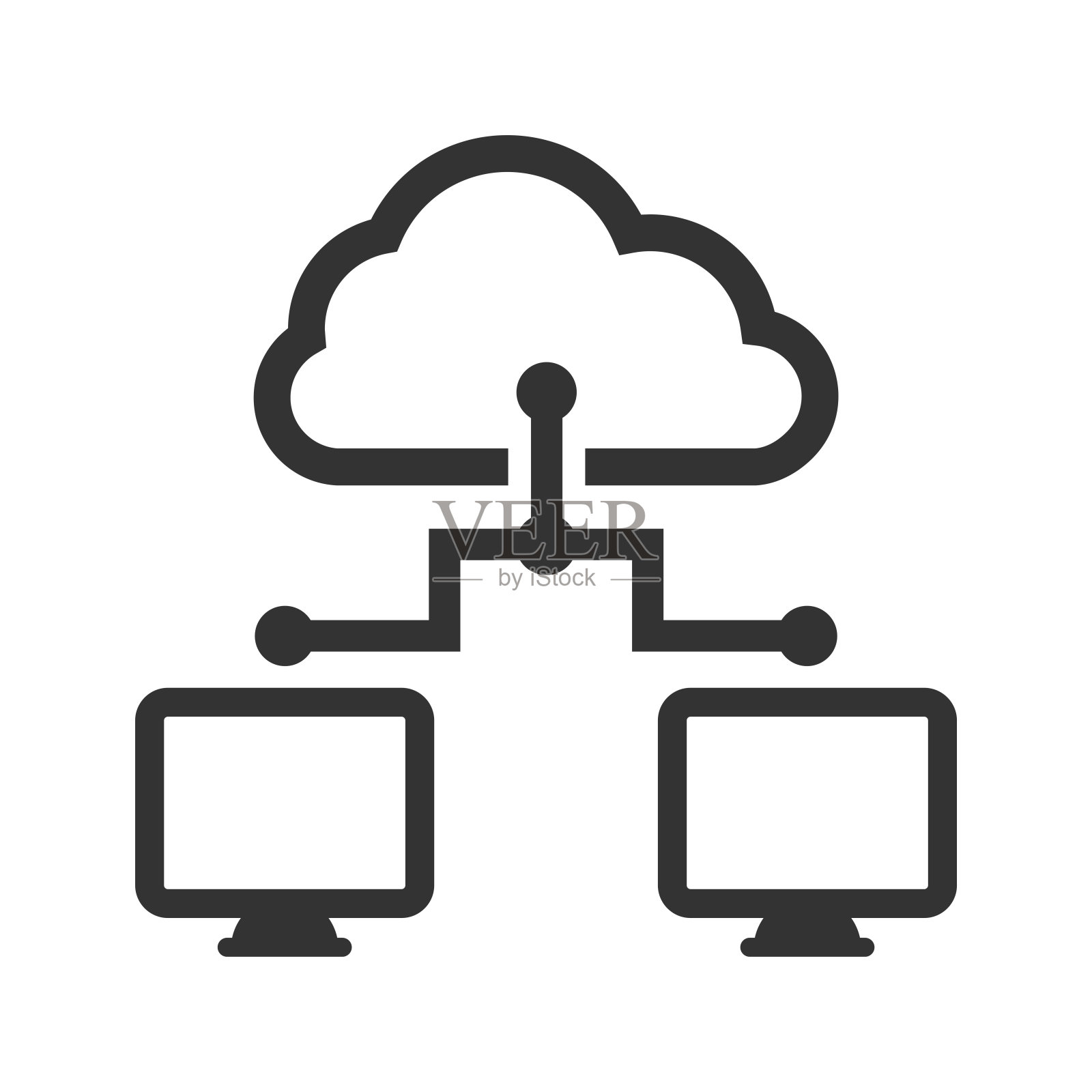 云计算图标插画图片素材