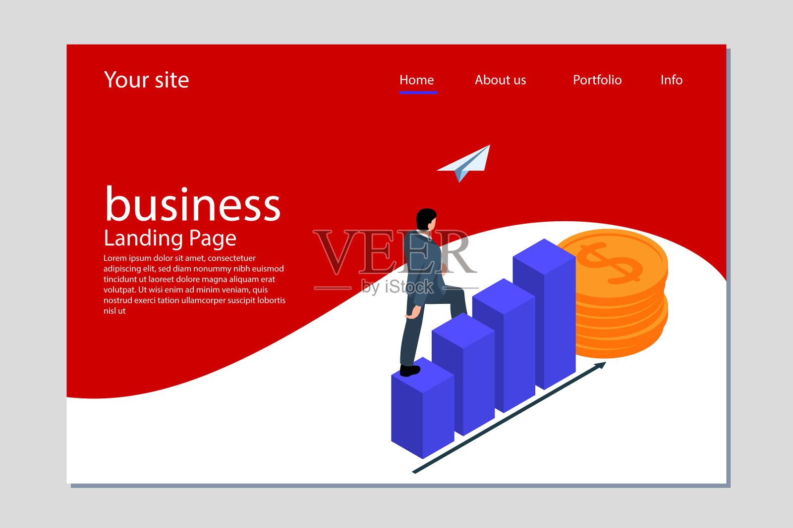 商业网页插画图片素材