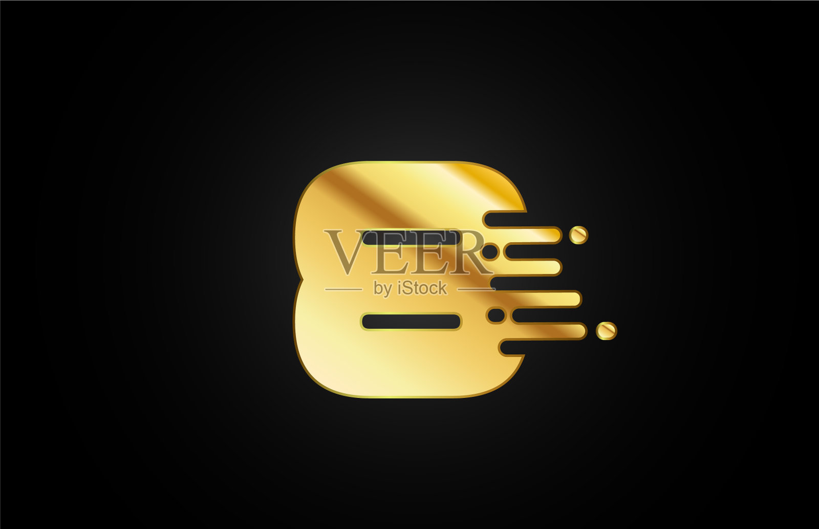 8号标志图标用于商业和公司插画图片素材