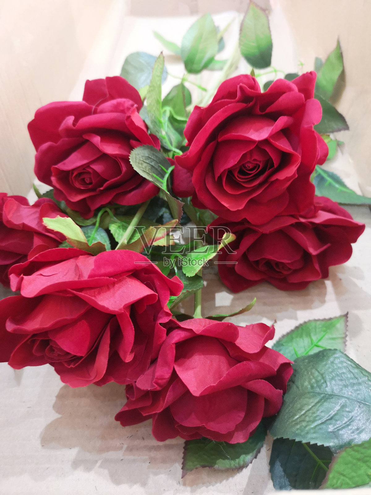 美丽的花束手工制作的背景象征爱情情人节照片摄影图片