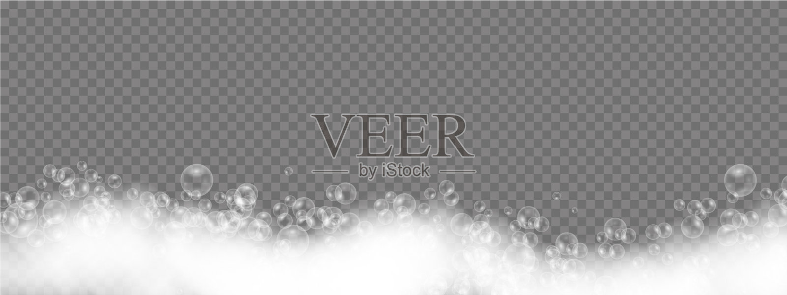 泡沫沐浴液插画图片素材