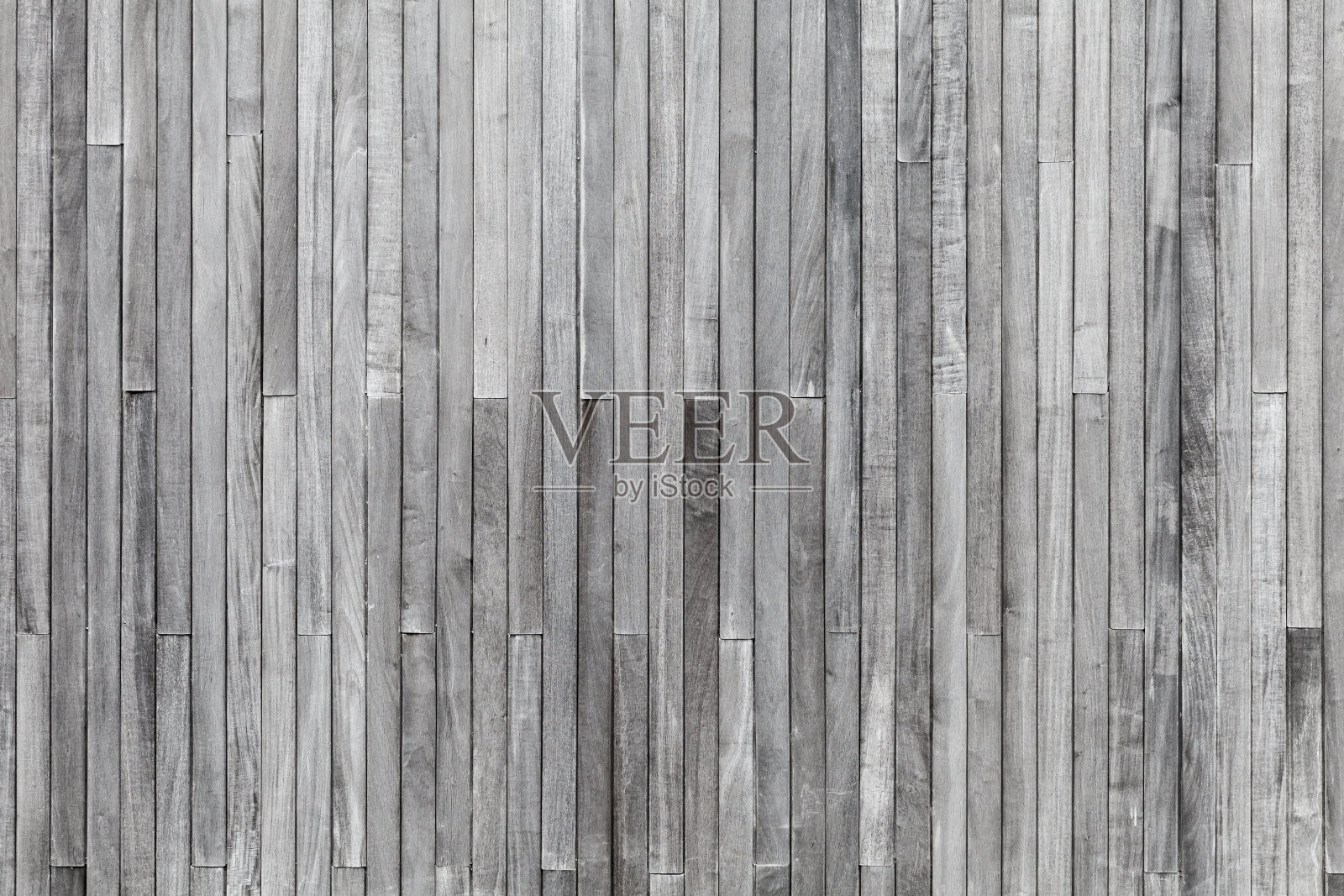 灰色的木墙纹理，正面视图照片摄影图片